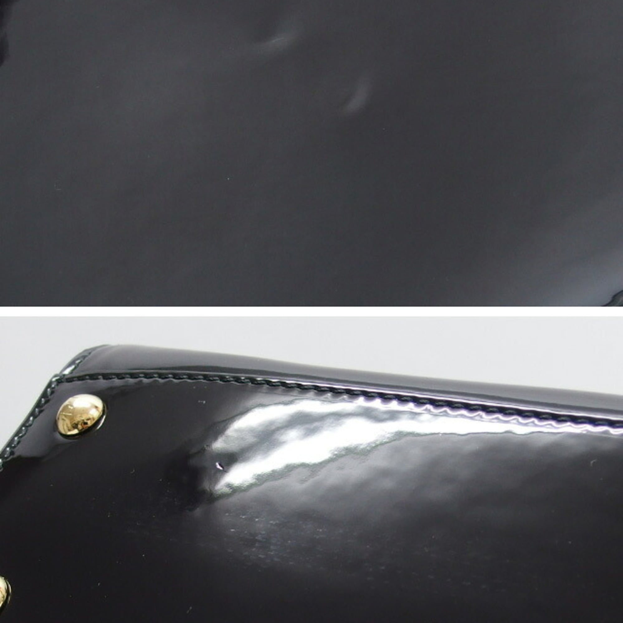 Fendi Peekaboo Zucca Pattern Definer Patent Handbag — Like New