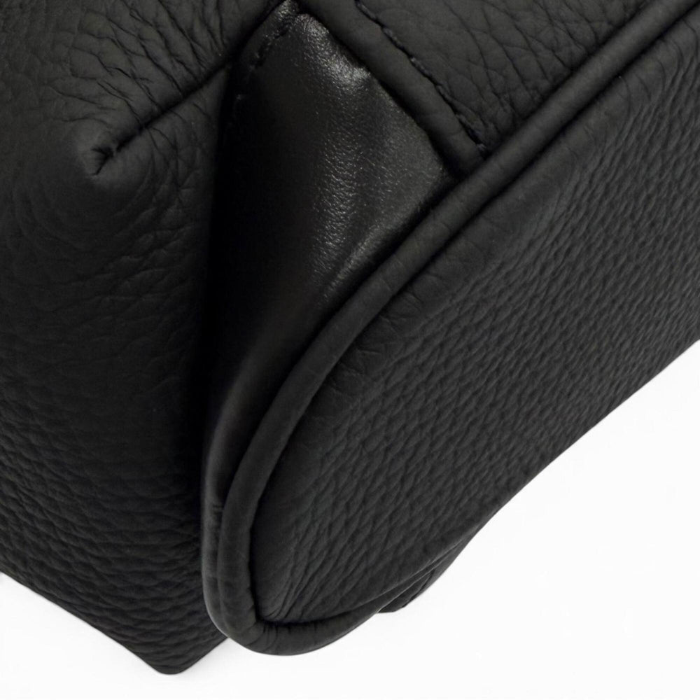 LOUIS VUITTON M58476 Christopher Messenger Taurillon Leather Shoulder Bag, Black, Made in France, Men's, with Dust Bag — New - Store Return