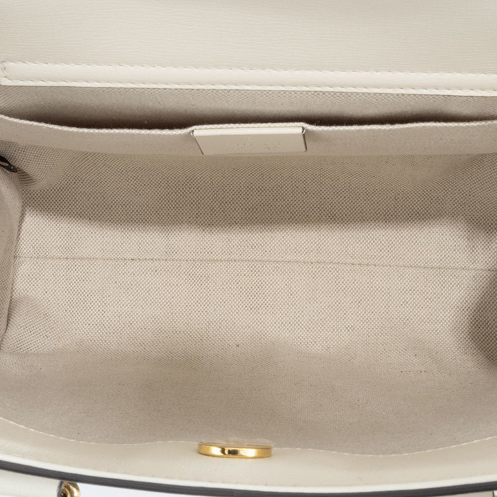 Gucci Diana Small Handbag 660195 Leather Green|Yellow Women's Bamboo Tote GUCCI — Like New