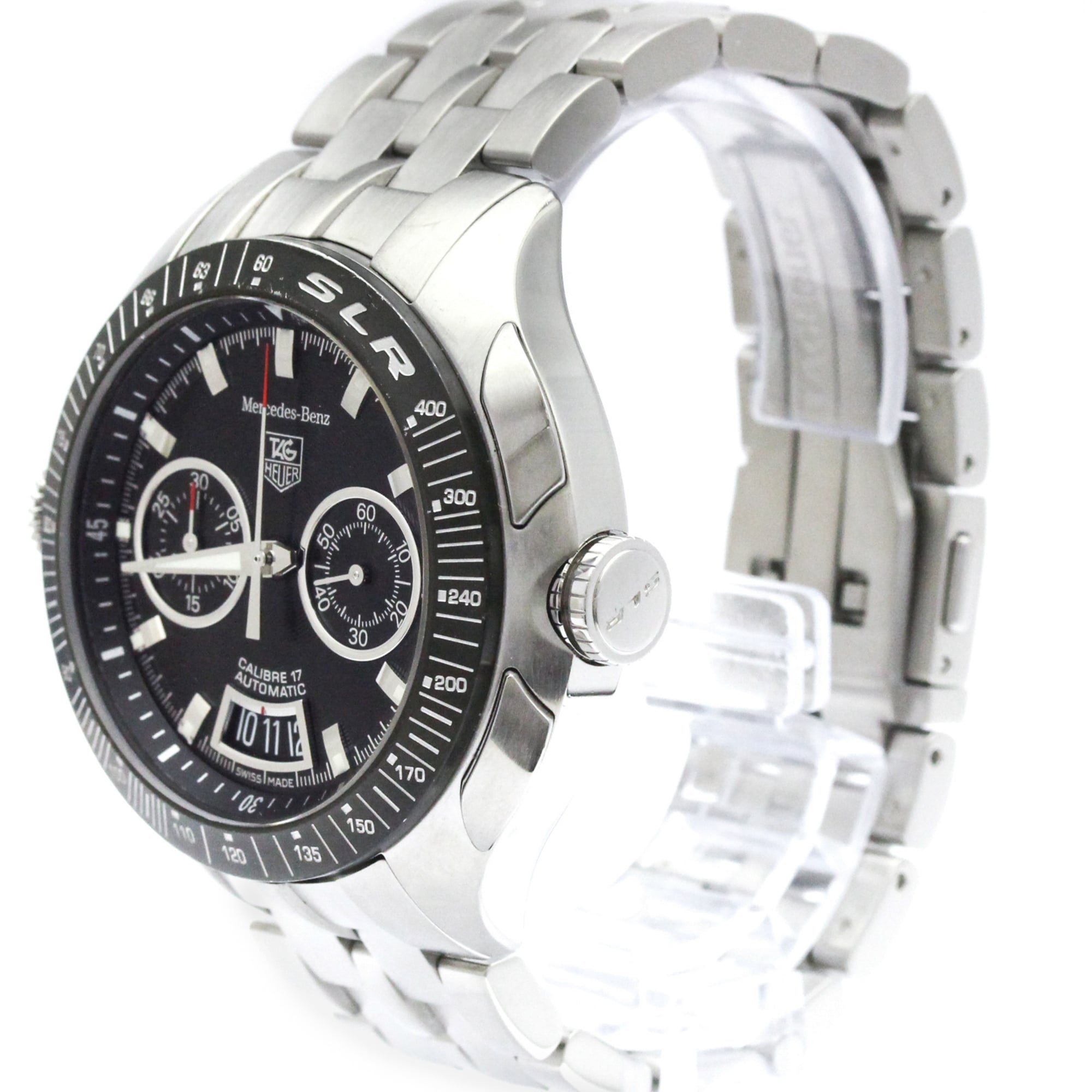 TAG HEUER SLR Mercedes Benz Calibre 17 LTD Edition Watch CAG2111 Polished — Very Good