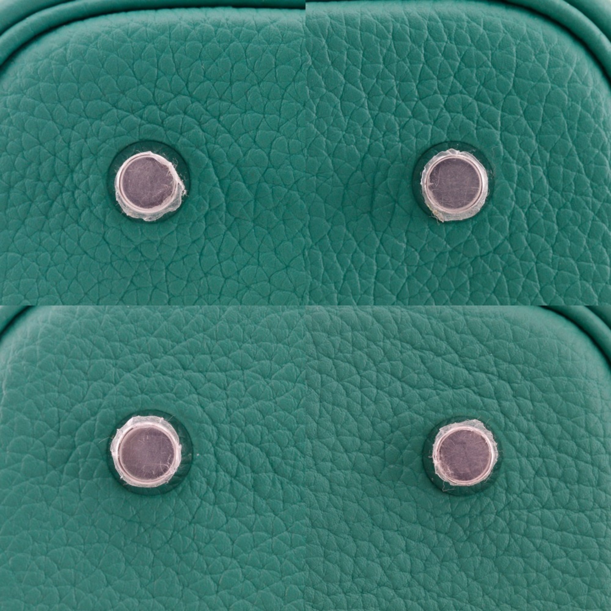 Hermes Hermès Picotin Lock 22 MM Handbag in Taurillon Maurice Vert Gate, 2022, Green, U A5 Strap Clasp, Women's — Like New