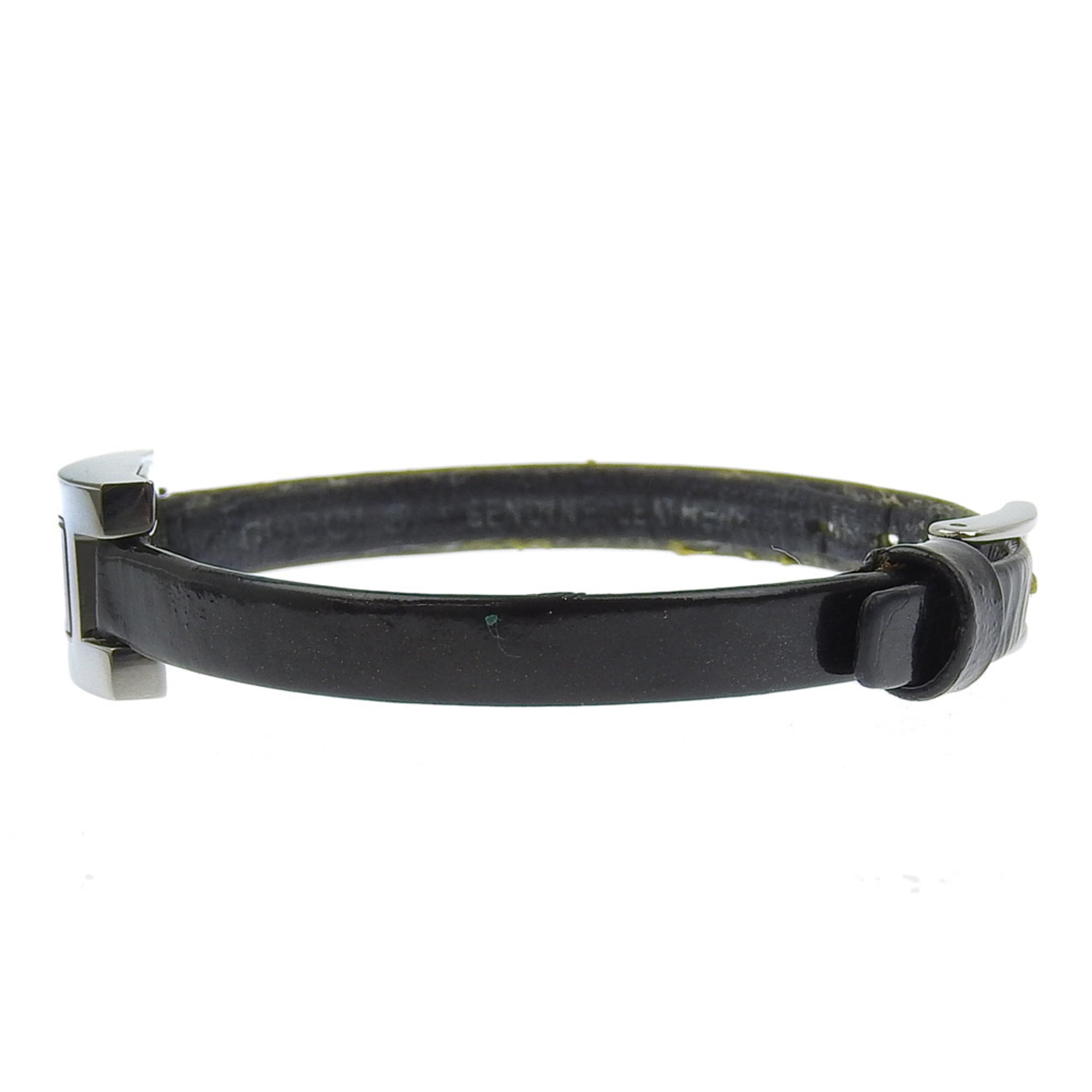 Gucci GUCCI Watch 3900L Stainless Steel x Leather Quartz Analog Display Black Dial Women's — Good