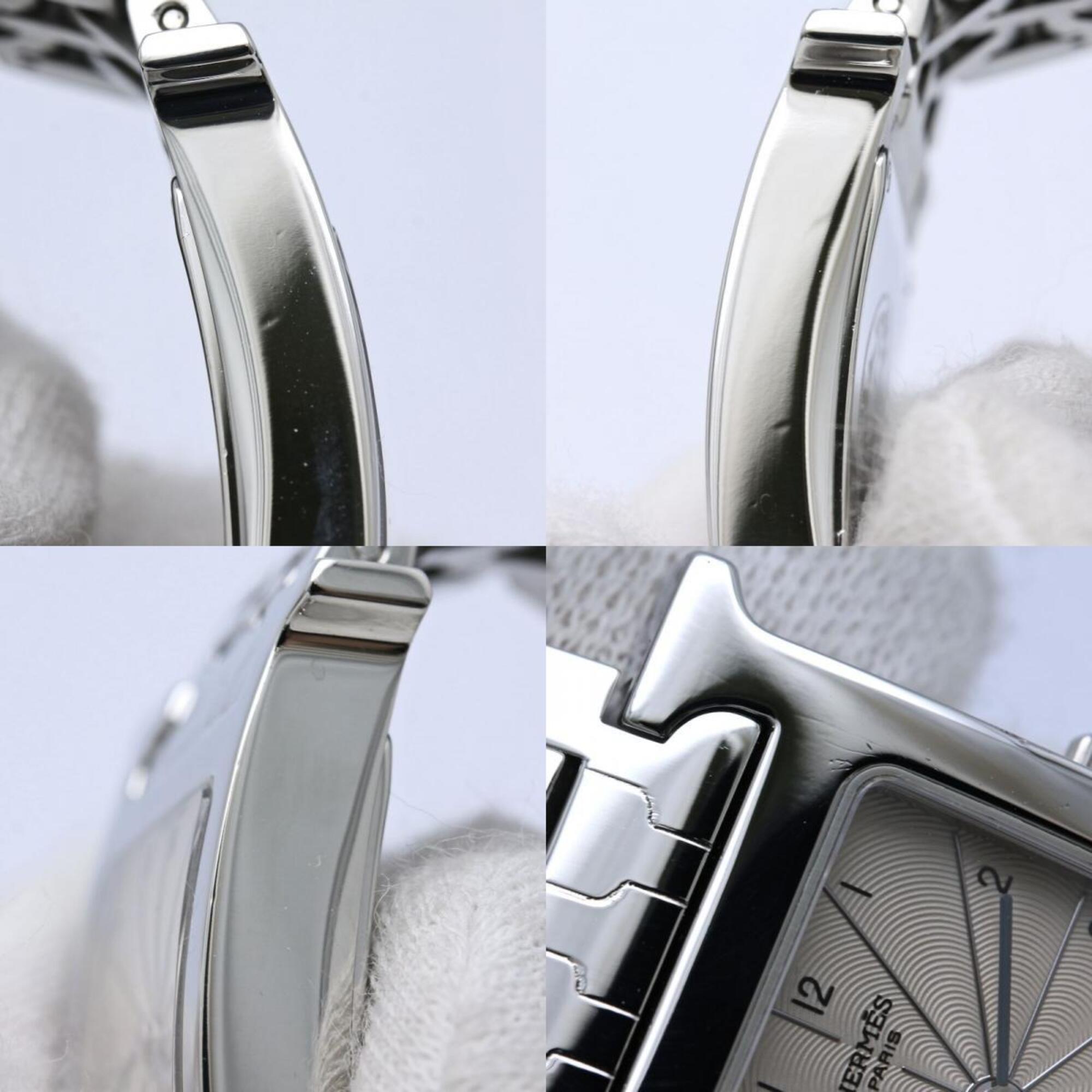 HERMES H-Watch HH1.210.260/4804 Women's Watch Stainless Steel /40405 — Good