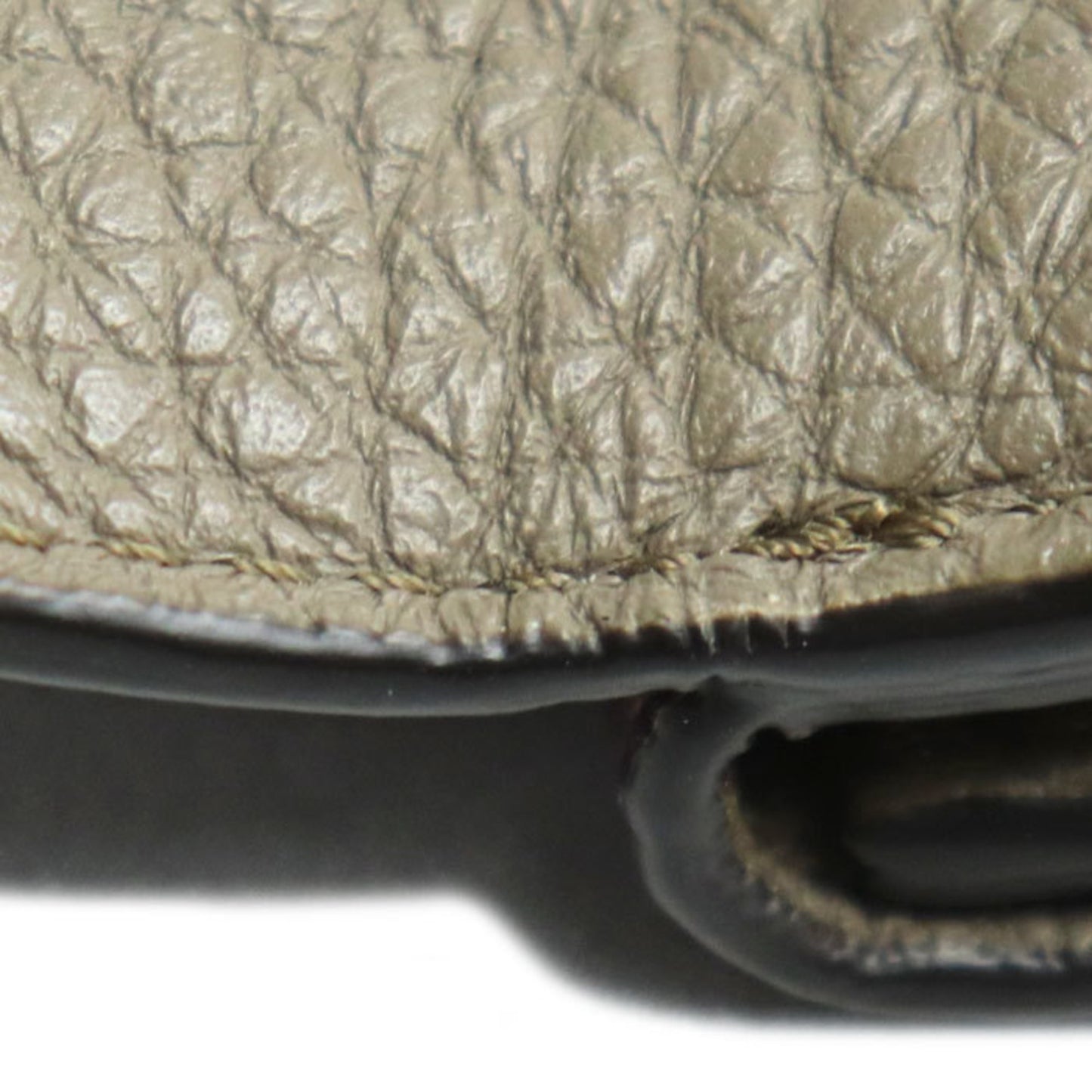 FENDI FF Compact Wallet, Tri-fold Bordeaux, Women's, 7M0280