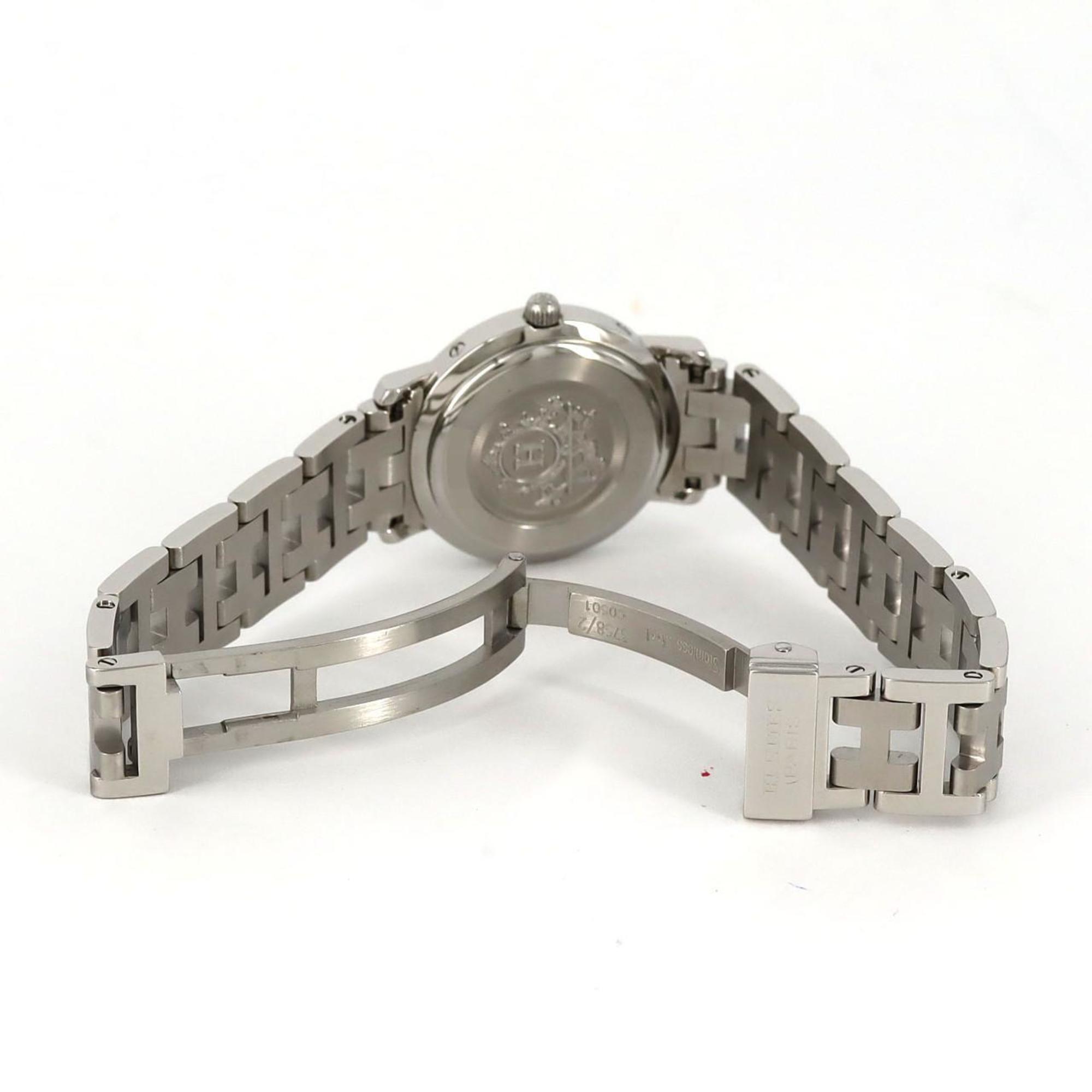Hermès Clipper CL4.210 Stainless Steel Quartz Watch — Very Good