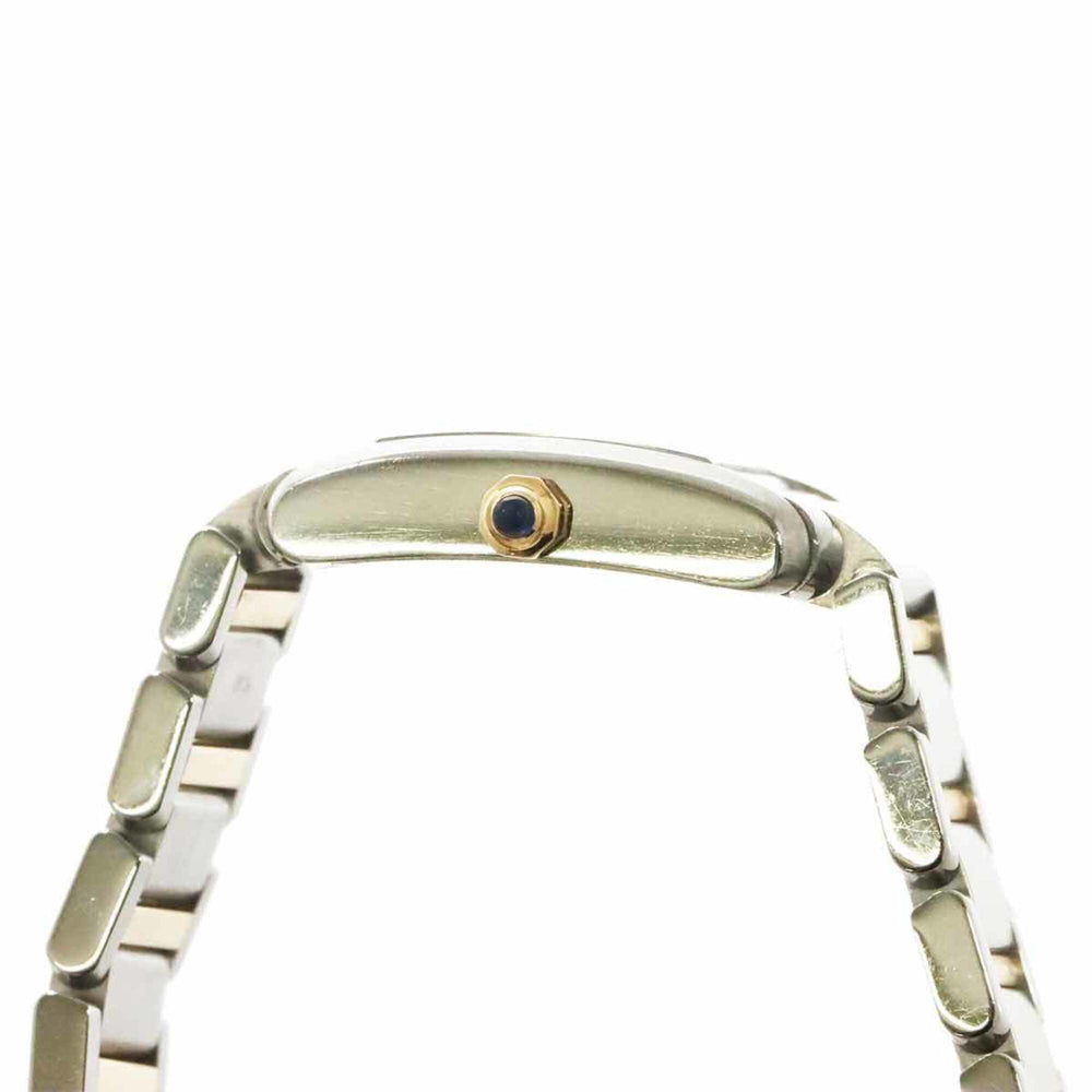Cartier Tank Francaise SM Two-Tone W51027Q4 Women's Watch Pink Shell 18KPG Gold Quartz — Very Good