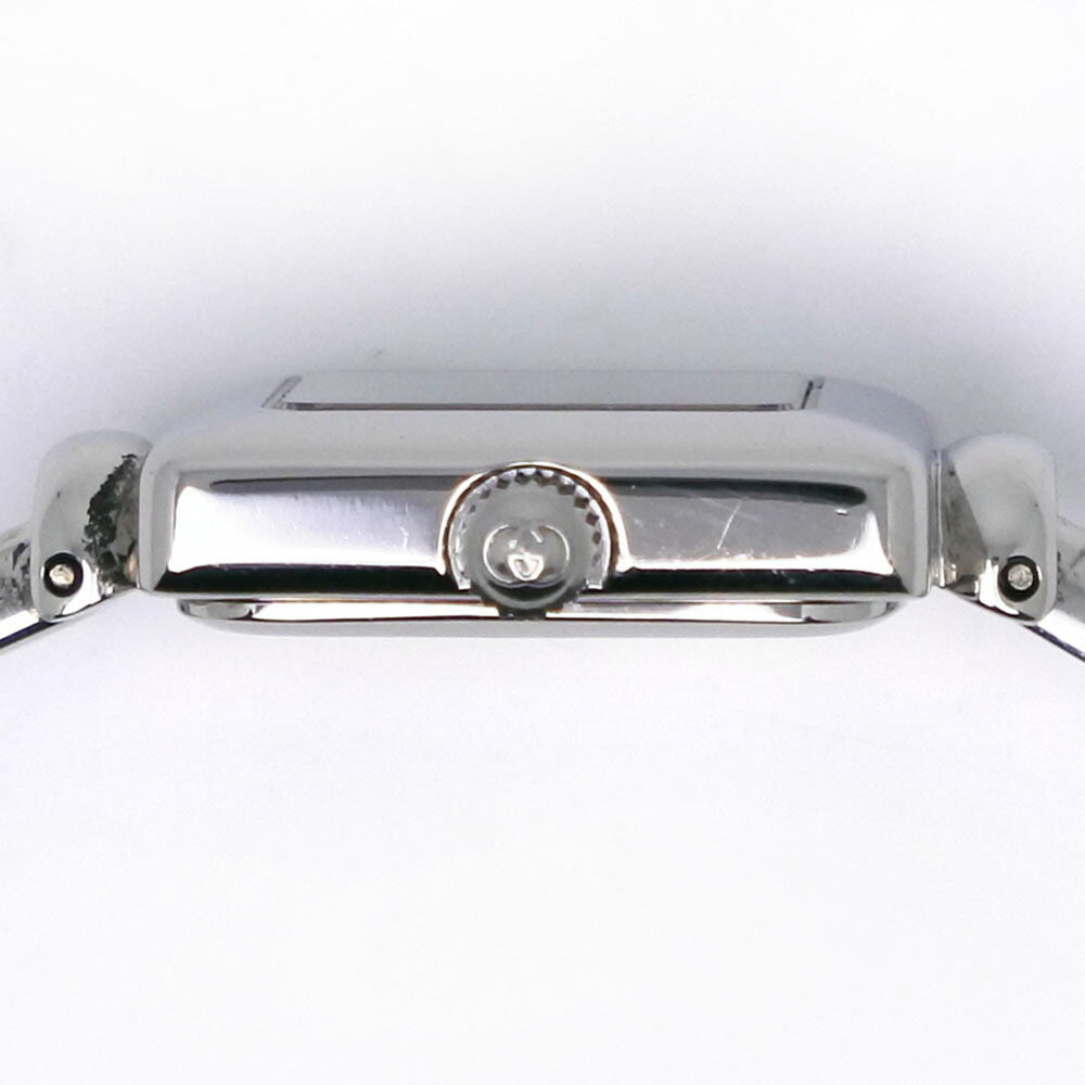 Gucci GUCCI Watch 1900L Stainless Steel Quartz Analog Display Black Dial Women's — Good