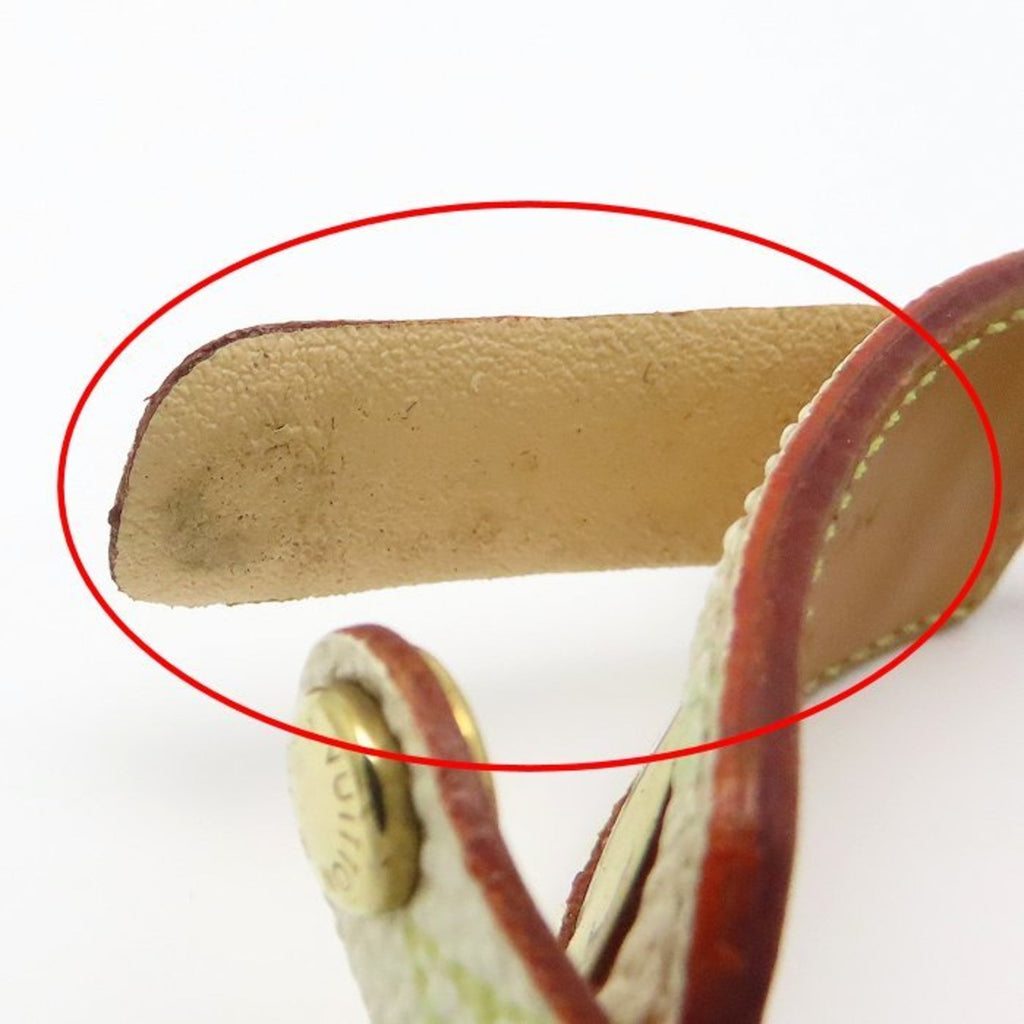 LOUIS VUITTON Louis Vuitton Porte Address Bracelet in Monogram Multicolore Bron, Women's, M92594 294878