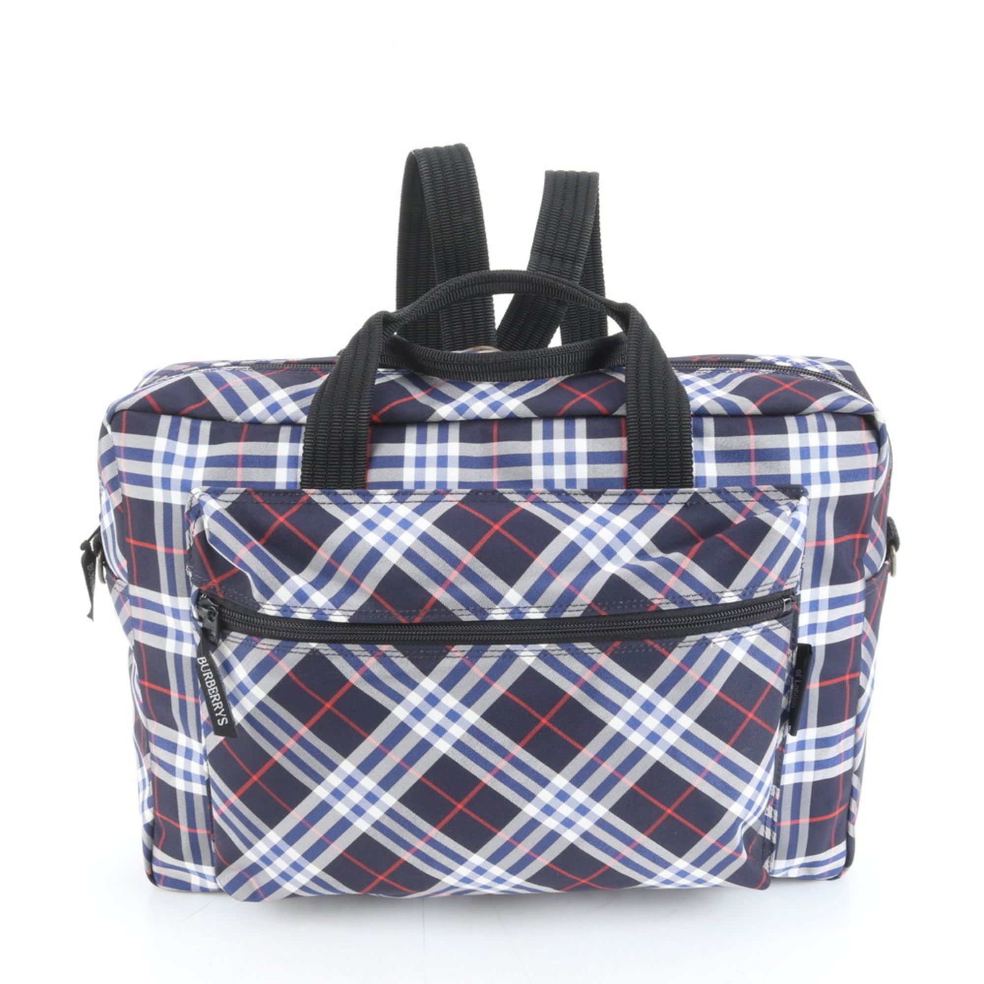 Burberry Check Shoulder Bag, 3-Way Backpack, Messenger Tote Bag for Men