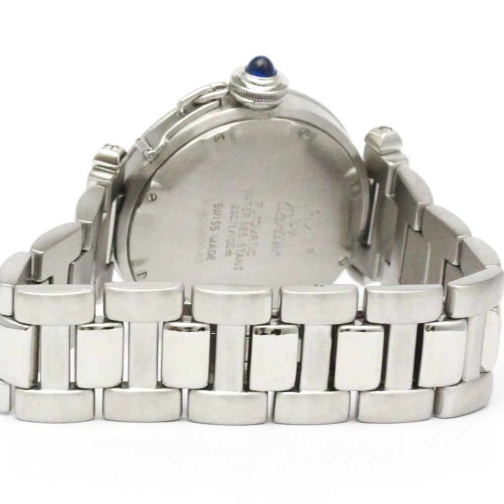 CARTIER Pasha Original Steel Automatic Unisex Watch W31007H2 Polished — Very Good