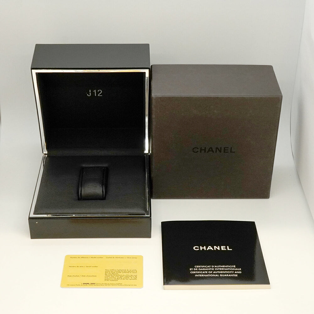 Chanel J12 Diamond H1626 Black Dial Men's Watch — Good