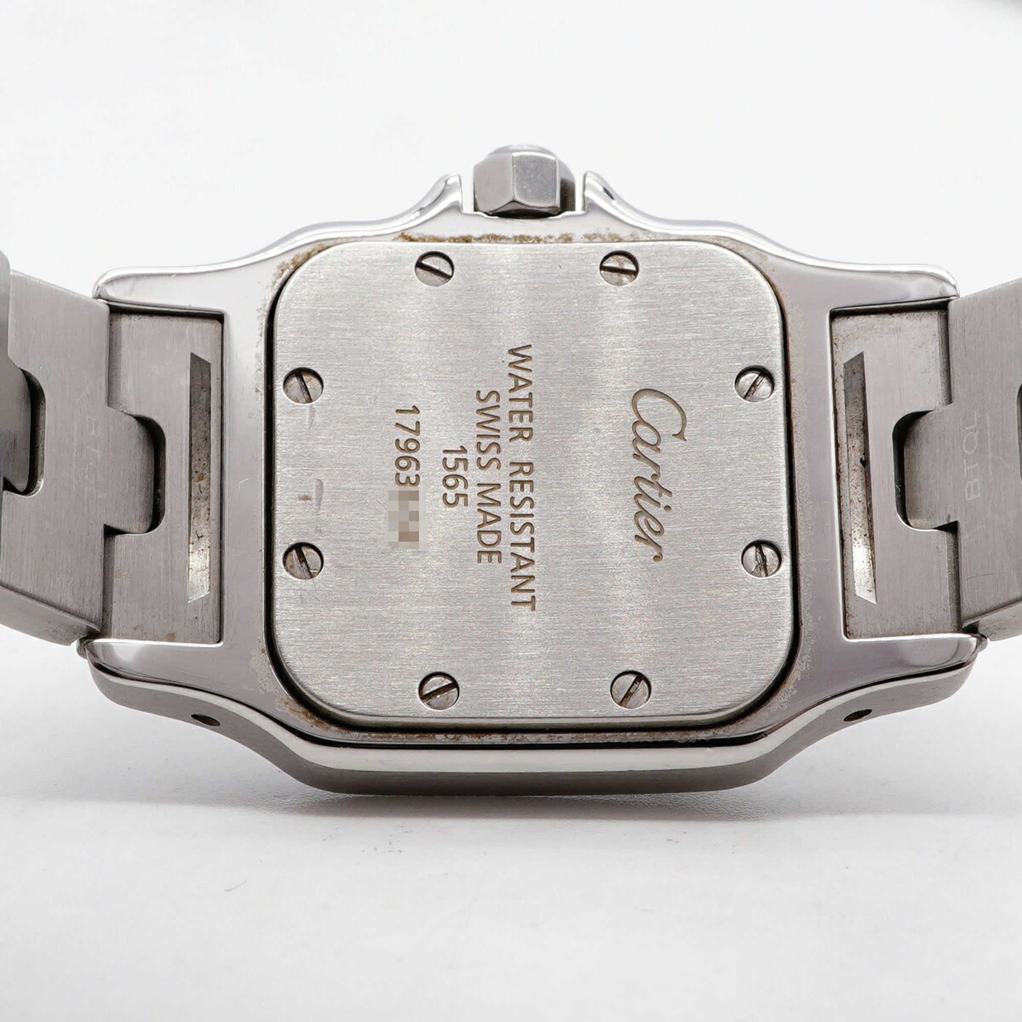 Cartier Santos Galbee SM W20056D6 Ivory Dial Women's Watch — Good