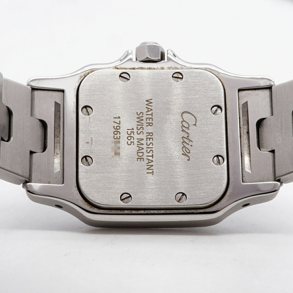 Cartier Santos Galbee SM W20056D6 Ivory Dial Women's Watch — Good