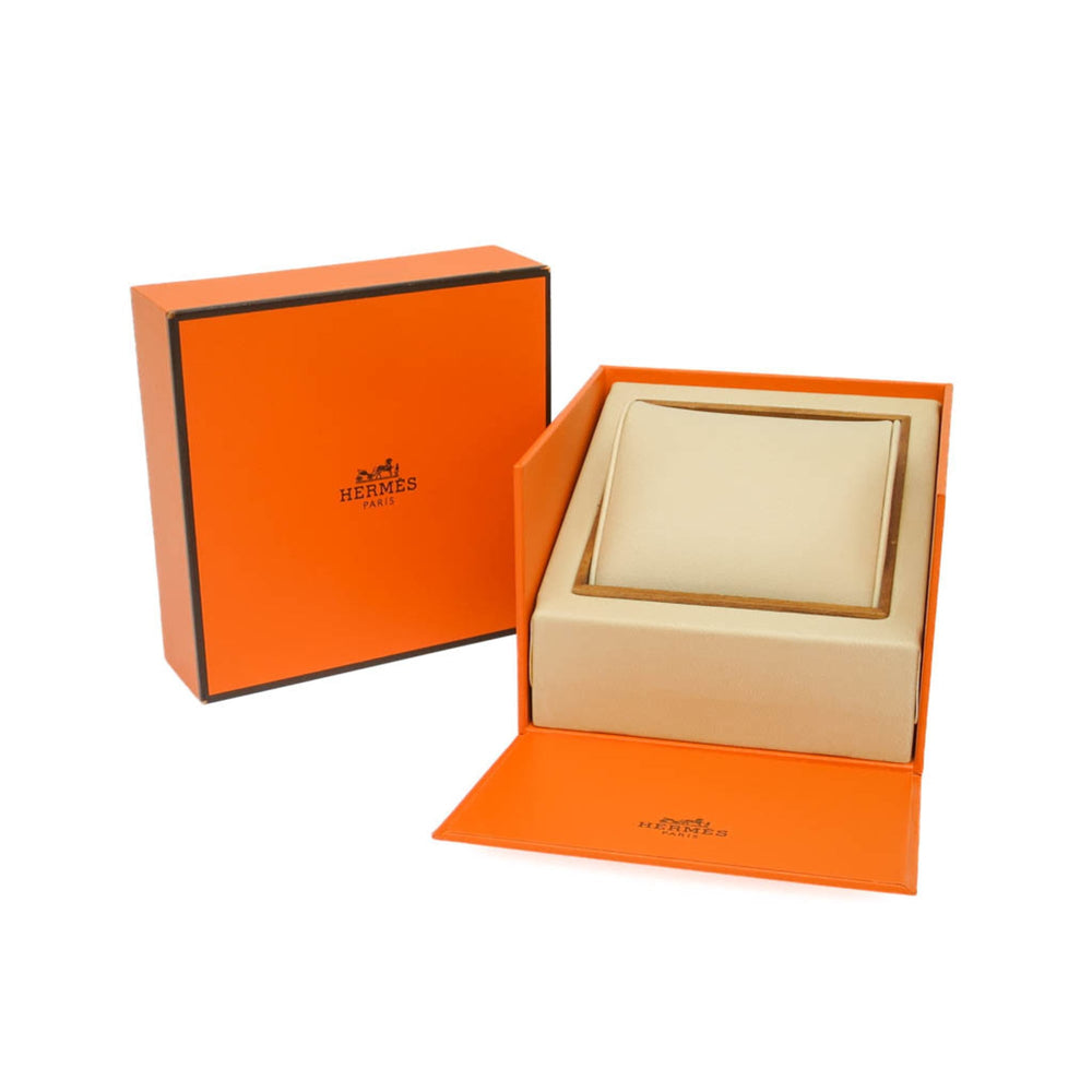 HERMES Cap Cod Deux Zones Steel Double Tour Watch CC3.210 Polished — Very Good