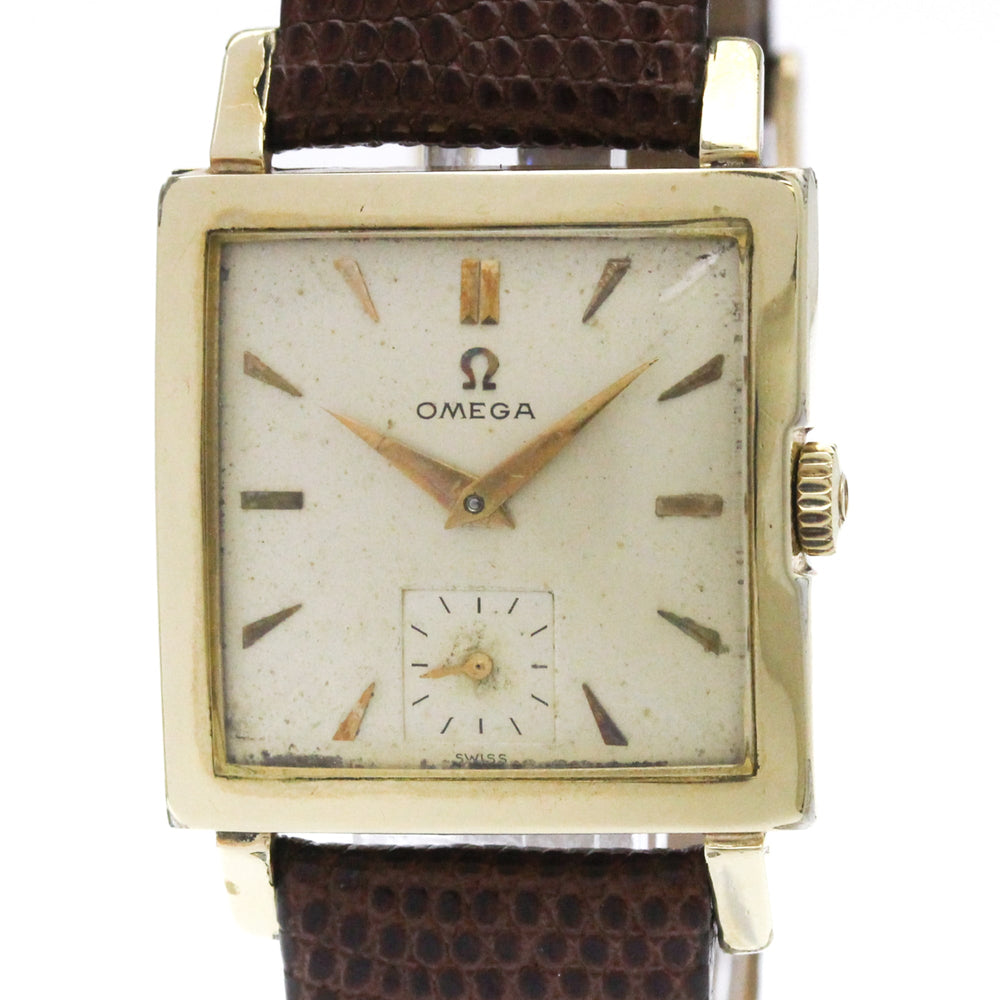 OMEGA Cal 302 Gold Plated hand-Winding Mens Watch 6264 Vintage — Good