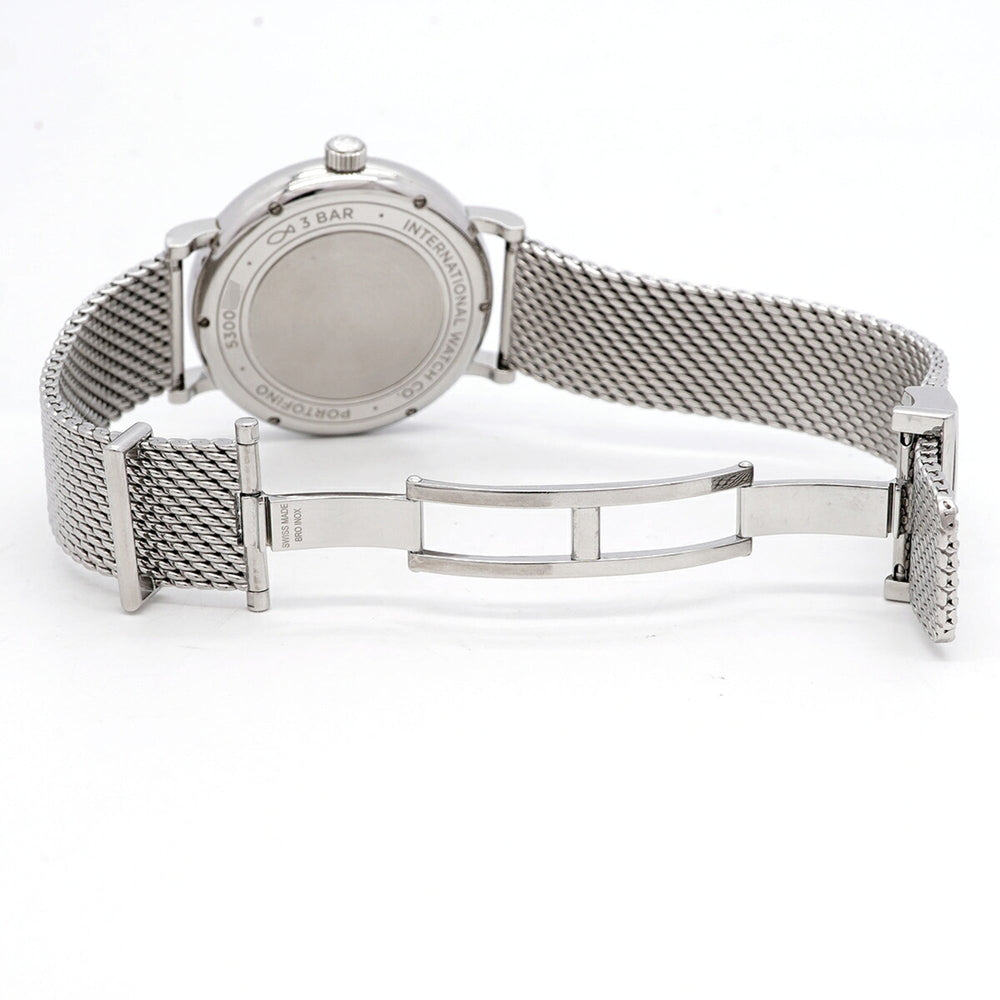 IWC Schaffhausen Portofino 37 IW458110 Gray Dial Watch (Boys' Size) — Good