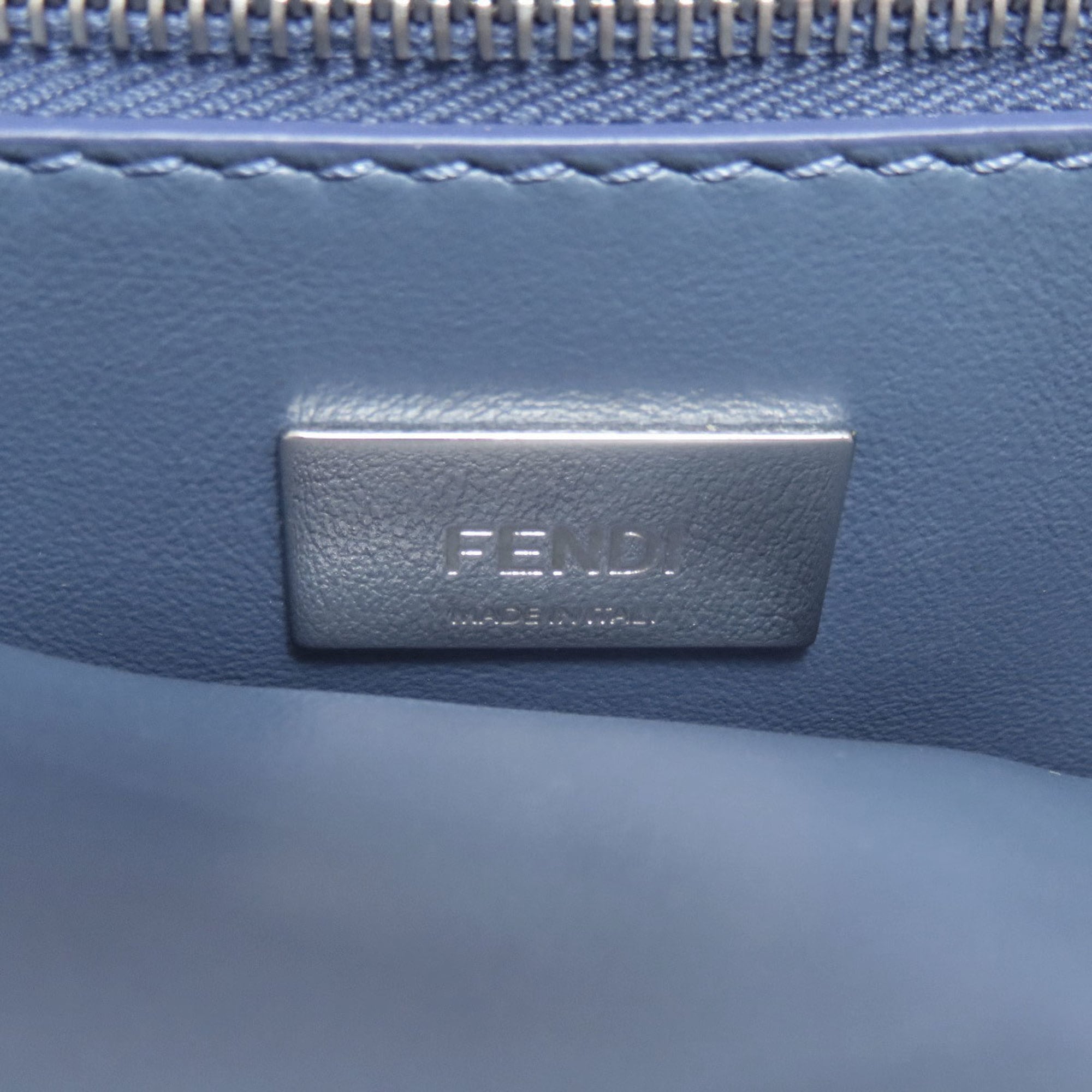 Fendi Peekaboo woven 2-way handbag in calfskin for women