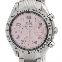 OMEGA Speedmaster Automatic Pink MOP Dial Steel Watch 3502.78 Polished — Very Good