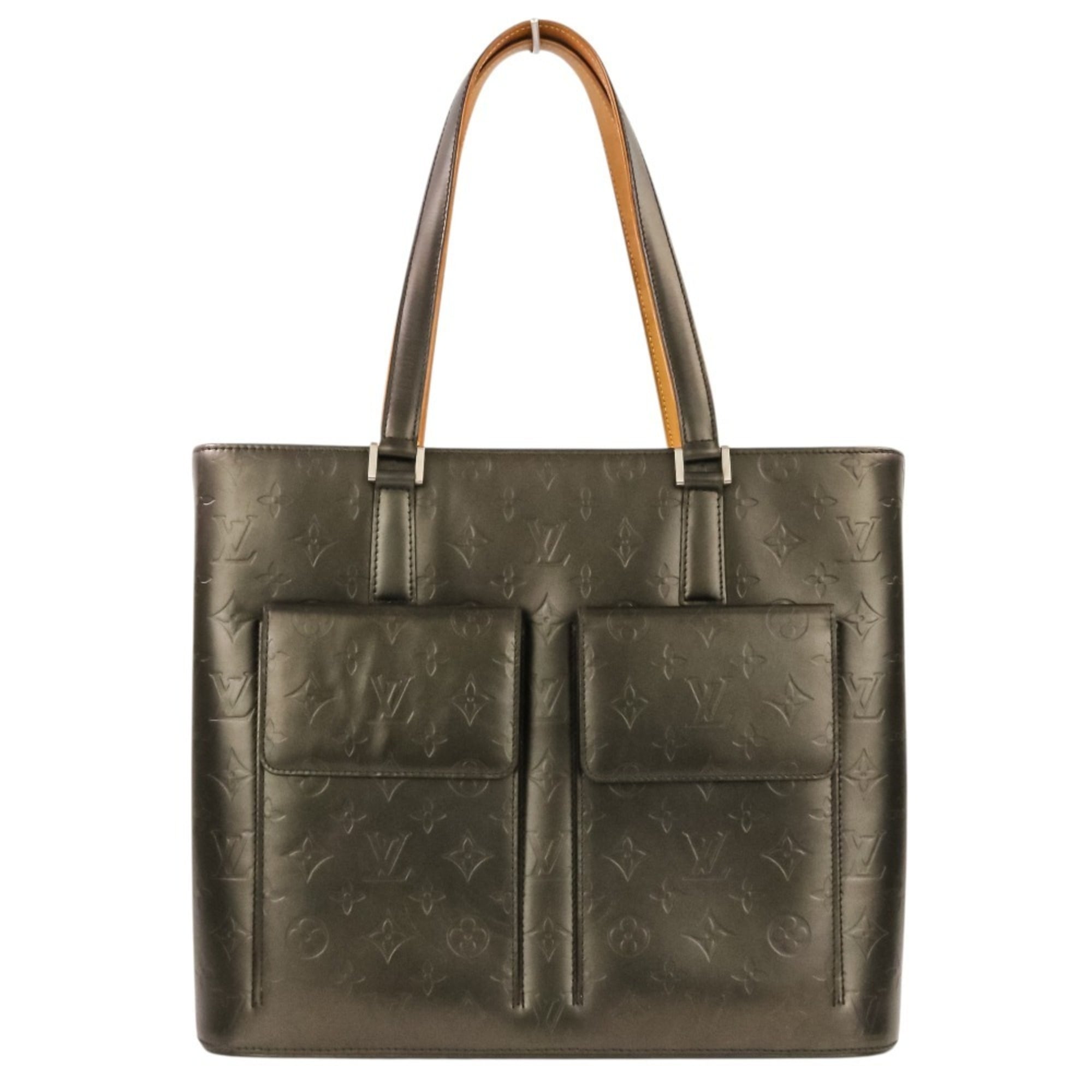 Louis Vuitton Monogram Mat Wilwood Tote Bag M55102 Gray Women's — Like New