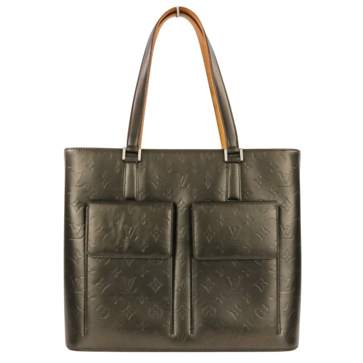 Louis Vuitton Monogram Mat Wilwood Tote Bag M55102 Gray Women's — Like New