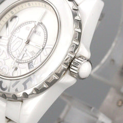 Chanel J12 Graffiti 33mm Ceramic Limited H5239 Quartz Watch — Good