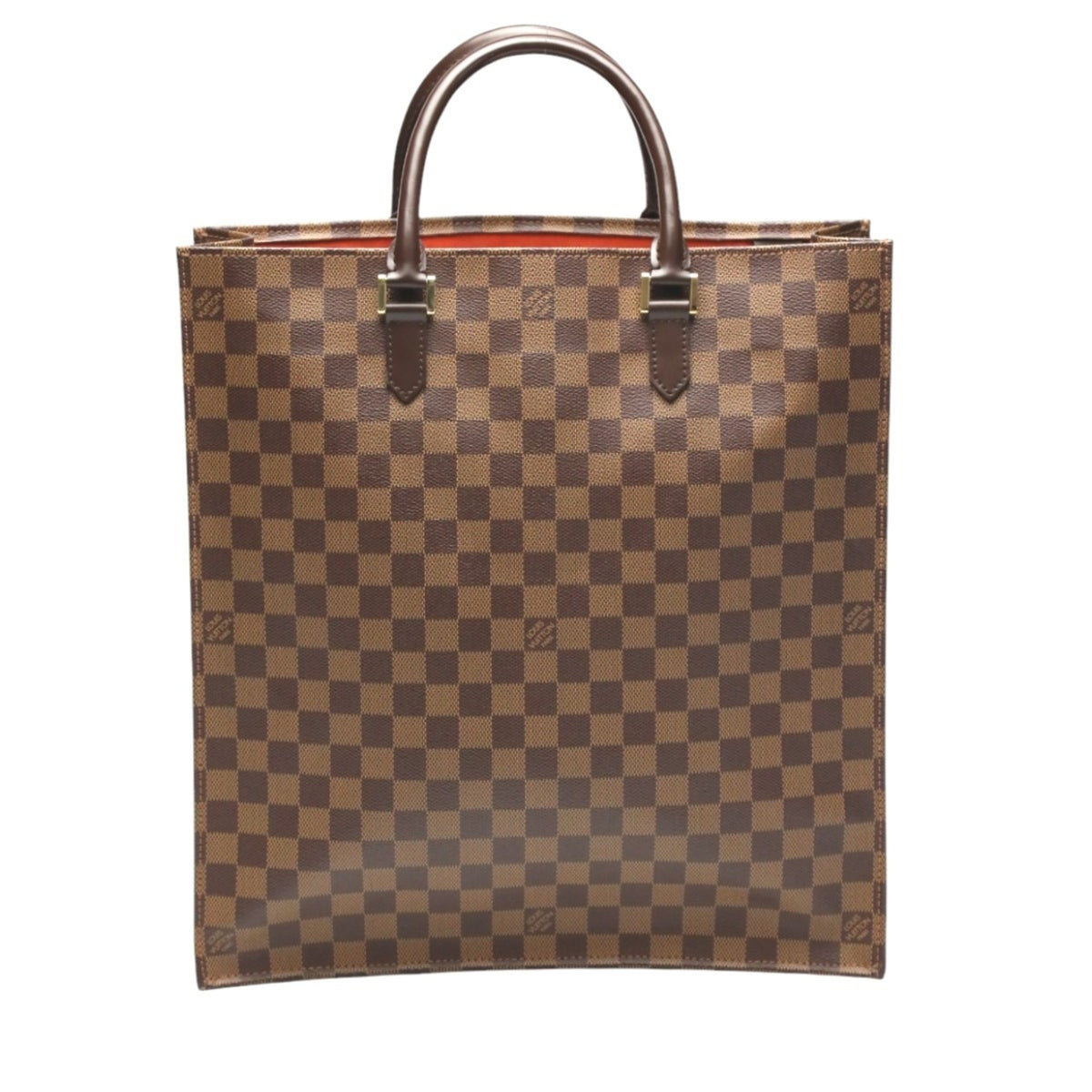 Louis Vuitton LOUIS VUITTON Handbag Tote Bag Damier Sac Plat Canvas N51140 Ebene LV — Like New