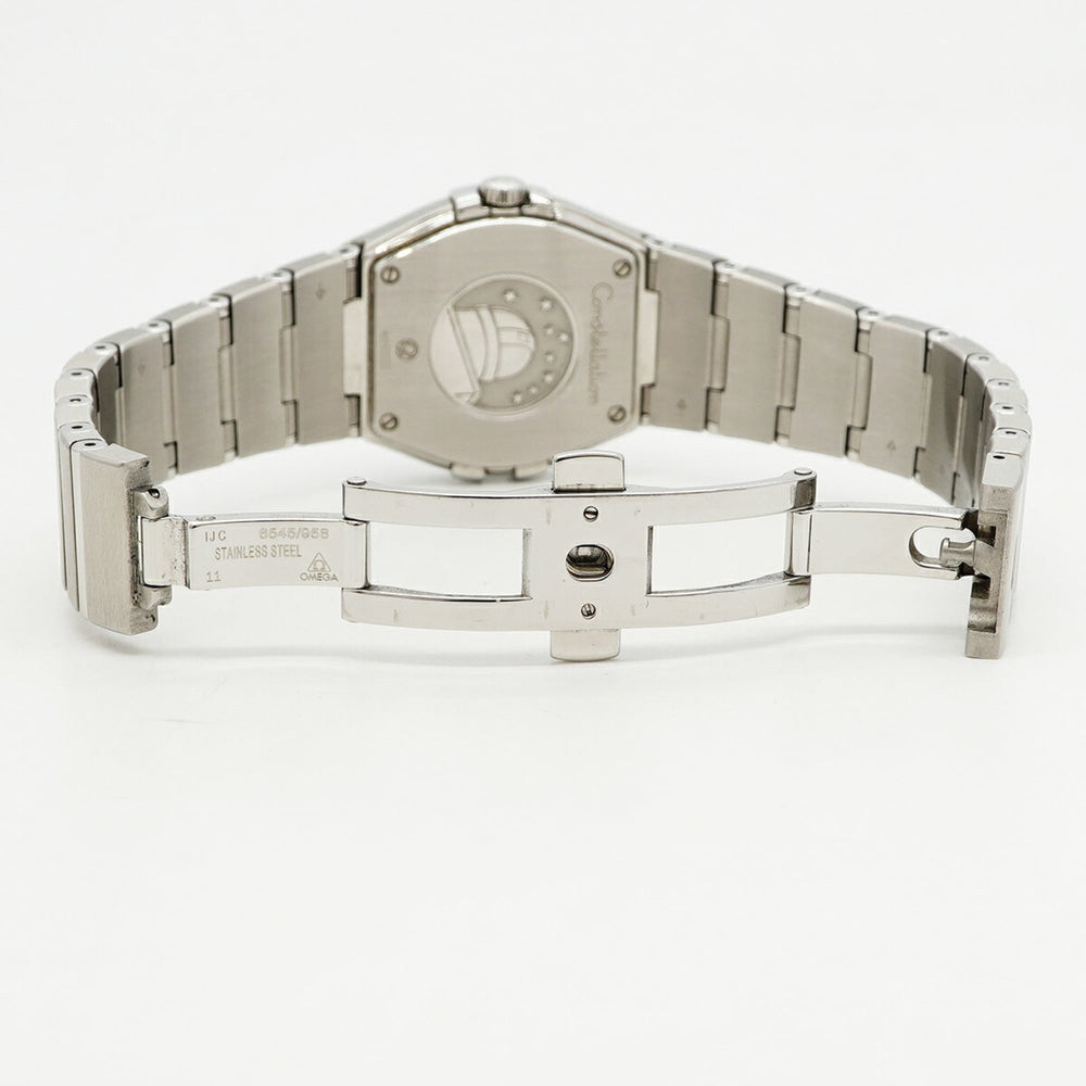 Omega Constellation Plume Diamond 123.10.27.60.55.004 White Dial Women's Watch — Very Good