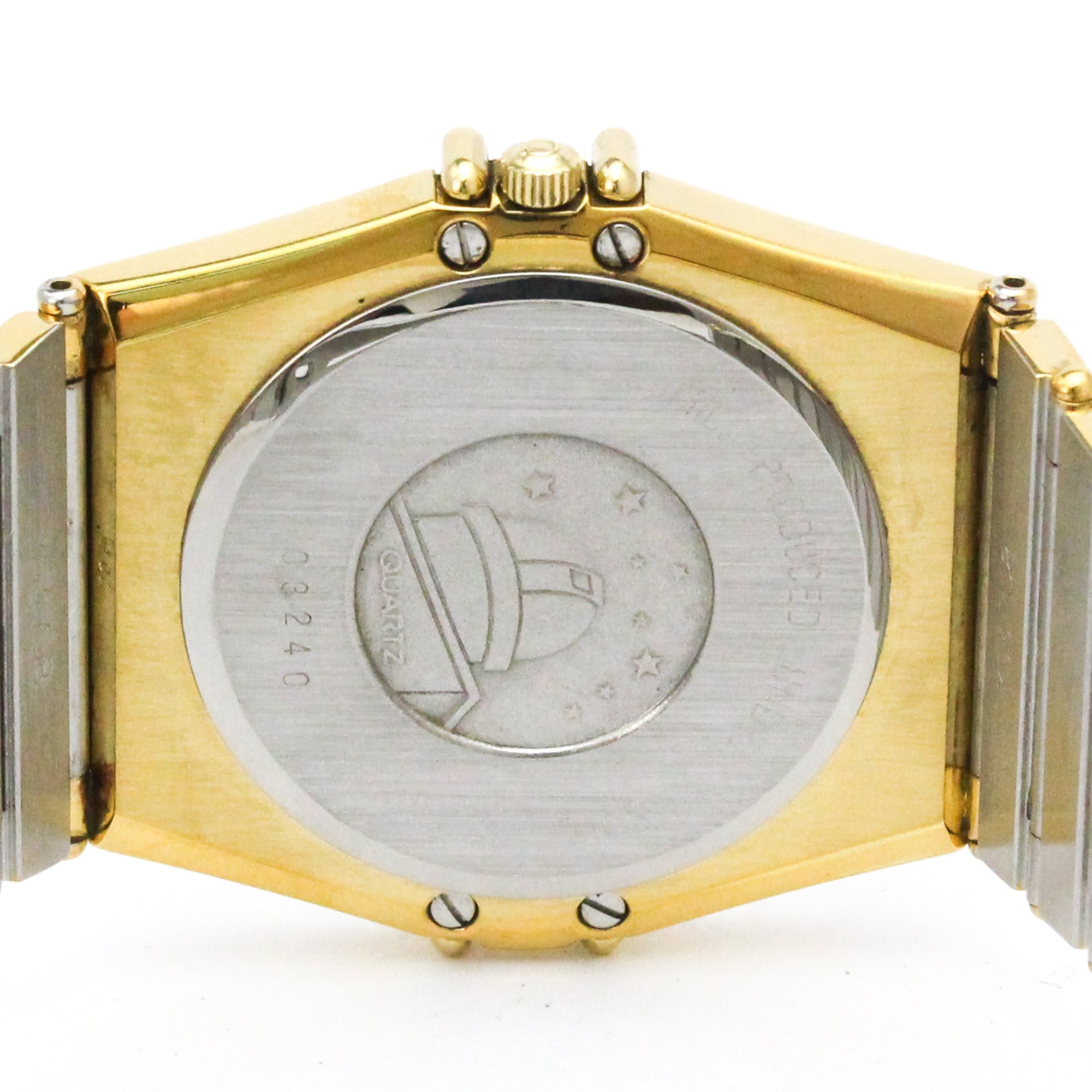 OMEGA Constellation Gold Plated Quartz Mens Watch 396.1076 — Very Good