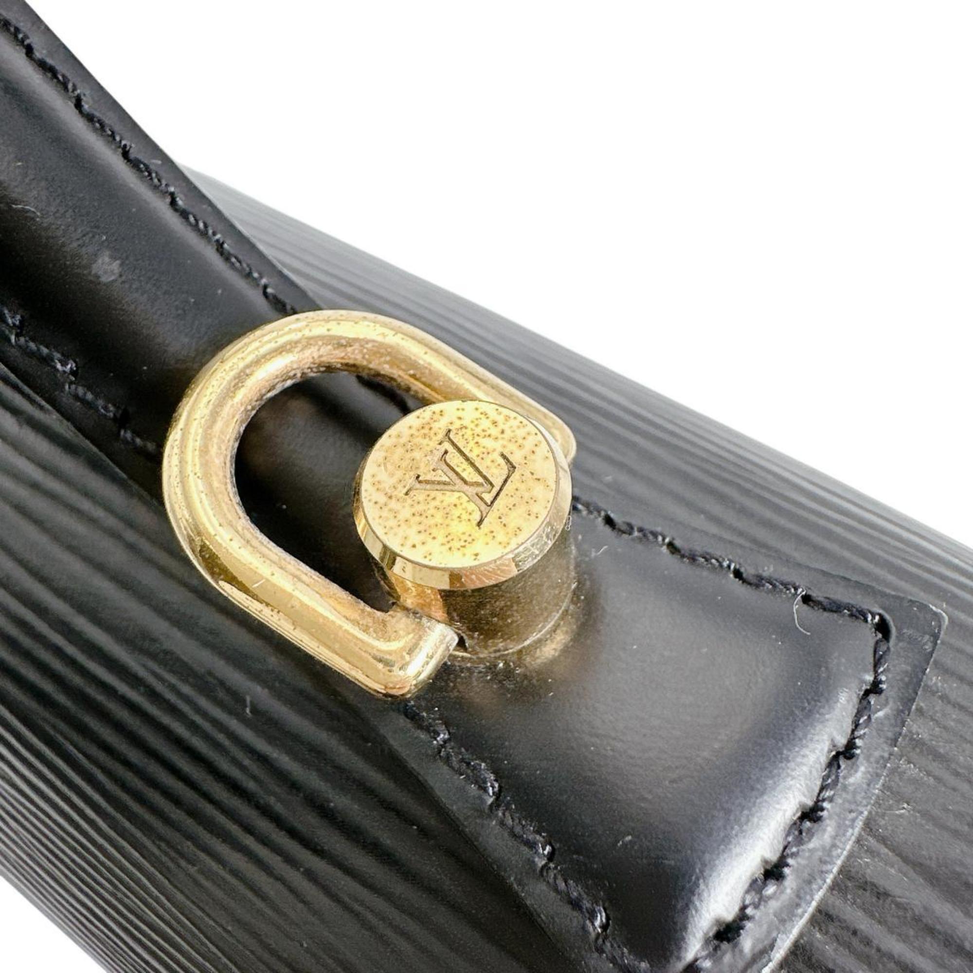 Louis Vuitton Monceau Epi Leather Shoulder Bag M52792 Black — Like New