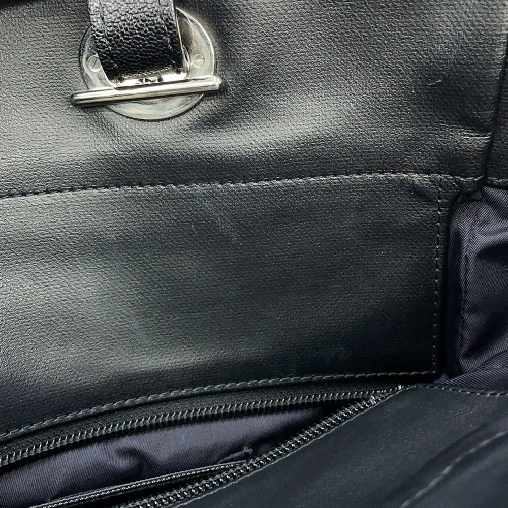 Chanel Matelassé Paris Biarritz Tote MM Coco Charm A34209 CHANEL Black Handbag Women's — Like New