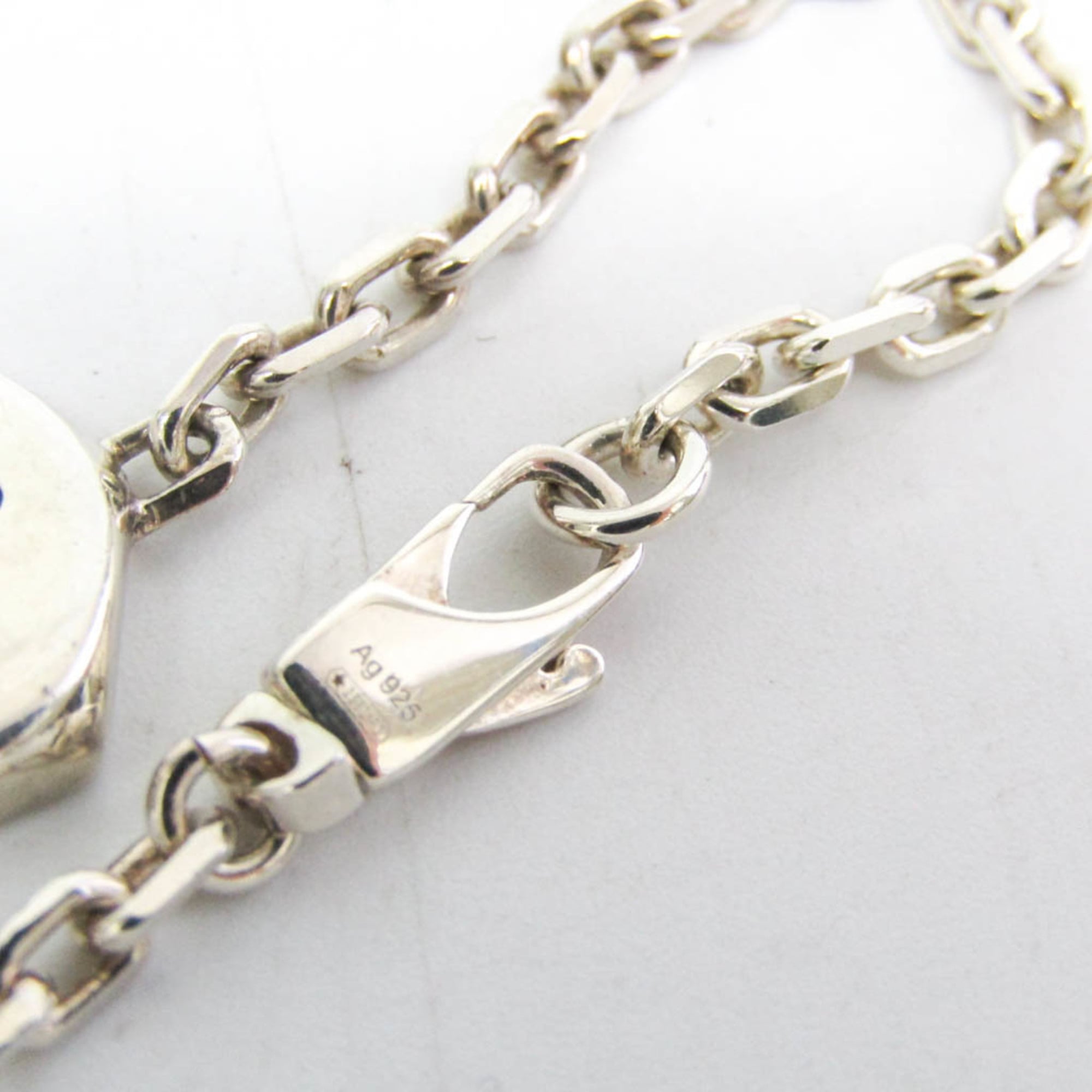 Gucci Hexagon Silver Charm Bracelet Silver