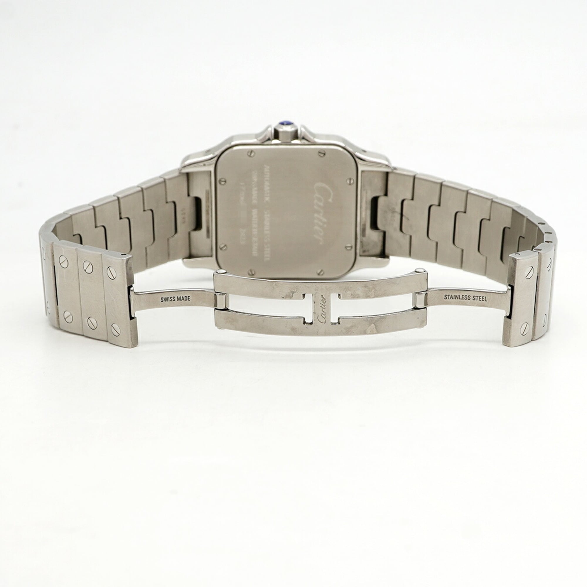 Cartier Santos Galbee XL W20098D6 Silver Dial Men's Watch — Good