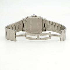 Cartier Santos Galbee XL W20098D6 Silver Dial Men's Watch — Good