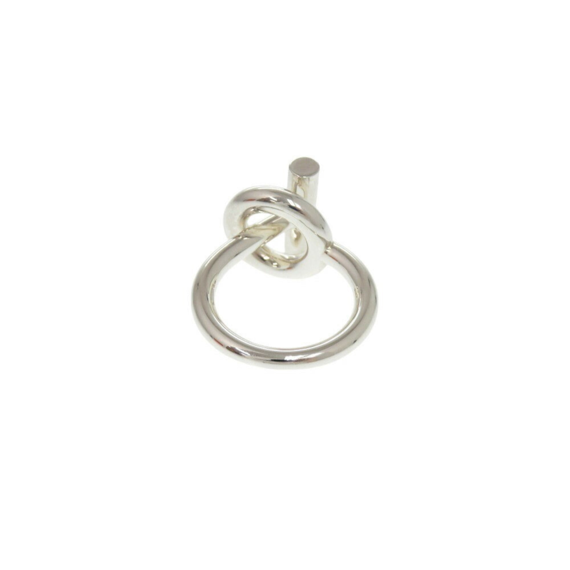 Like new Hermes Echappé size 53 (approximately 11) silver 925 ring 0341HERMES — Like New