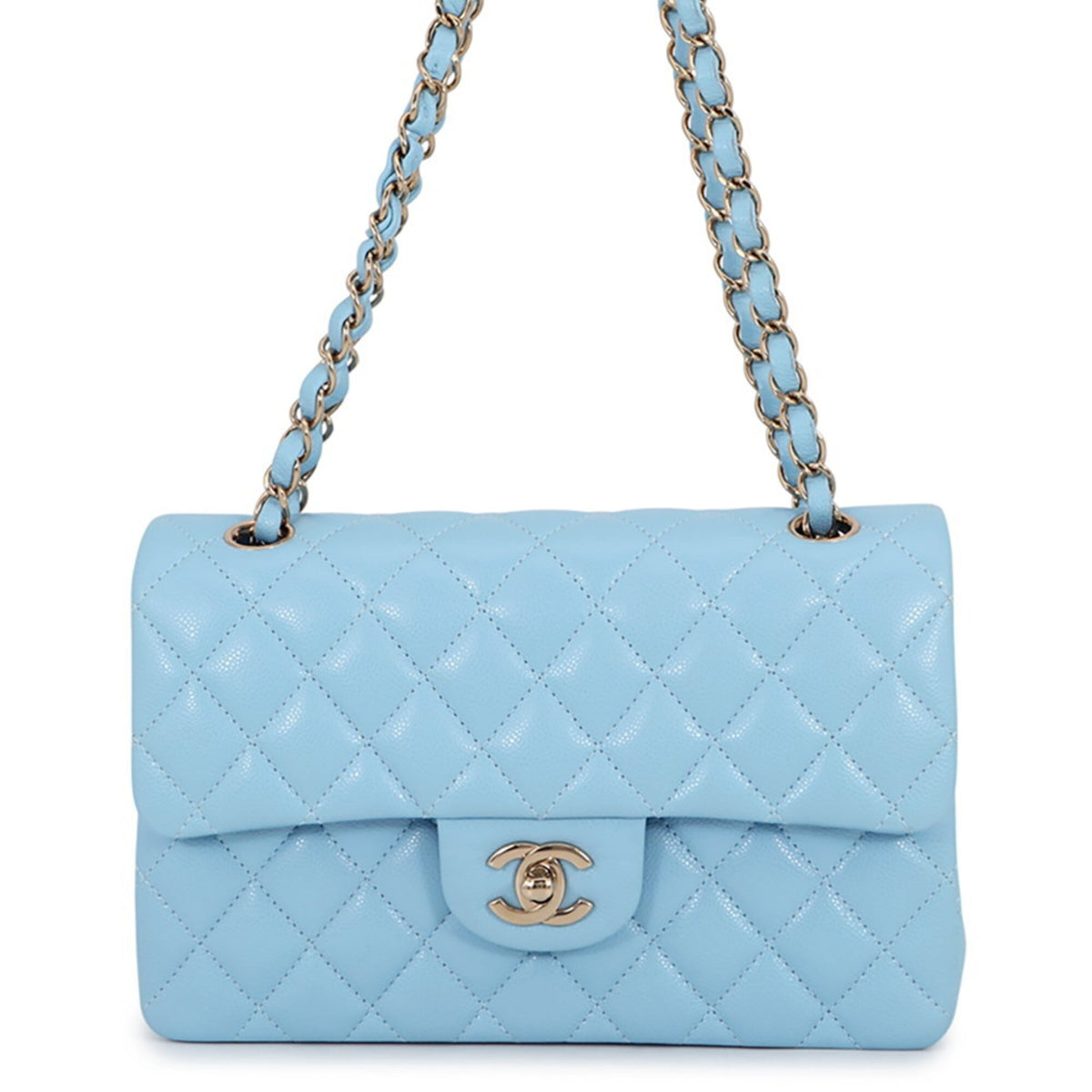 Chanel Chain Shoulder Bag Matelasse 23 Coco Mark Double Caviar Skin A01113 CHANEL Handbag Women's — Like New