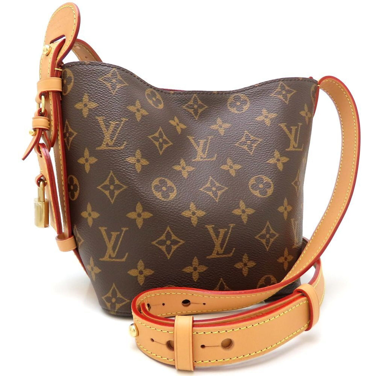 LOUIS VUITTON Louis Vuitton Monogram All-in BB M12925 Shoulder Bag Brown Women's 353253 — Like New