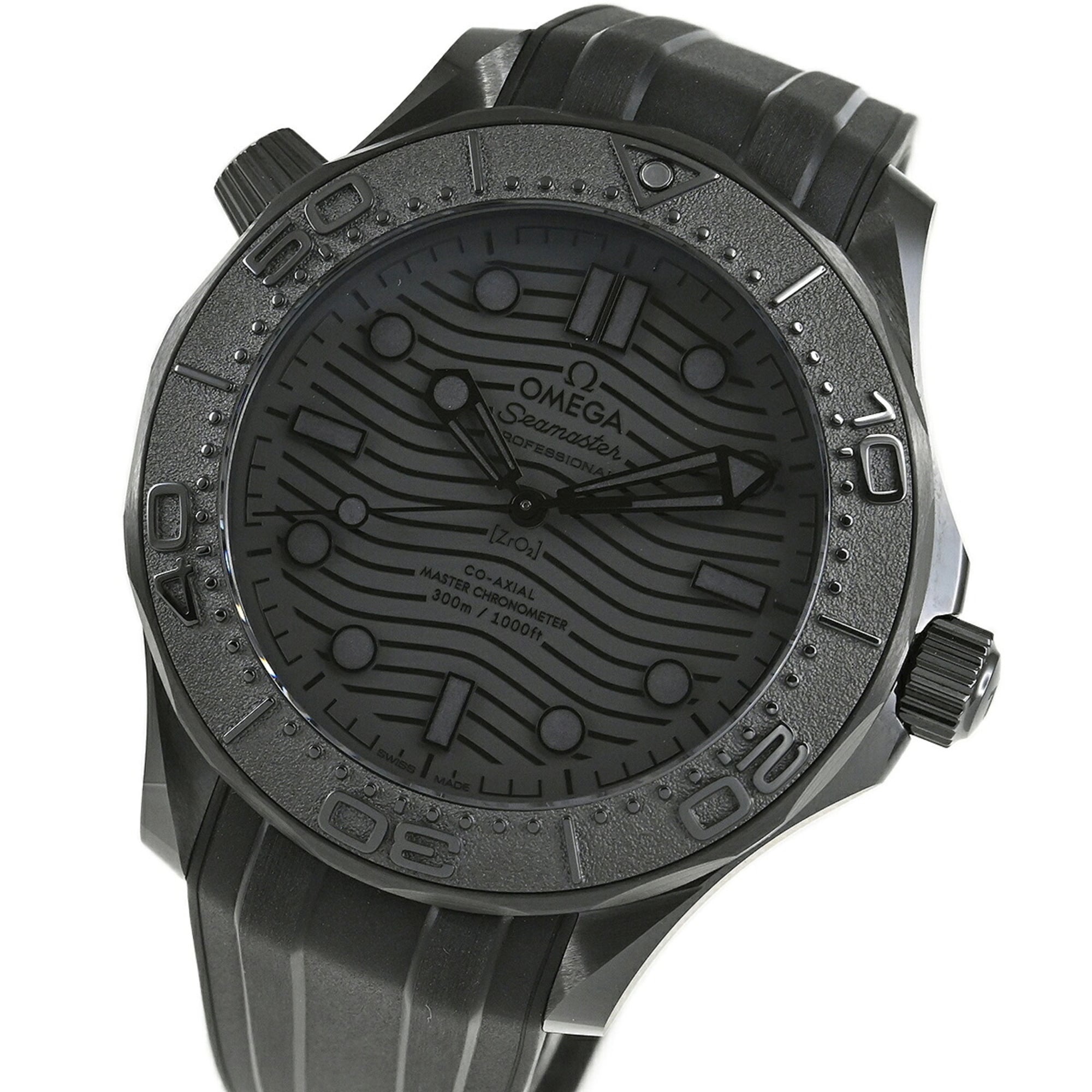 Omega Seamaster Diver 300M 43.5mm Black Watch (Model Number: 210.92.44.20.01.003) — Very Good