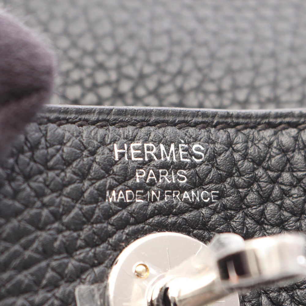Hermes Lindy Mini Shoulder Bag/Handbag, Taurillon Clemence Leather, Women's, Black — New - Store Return