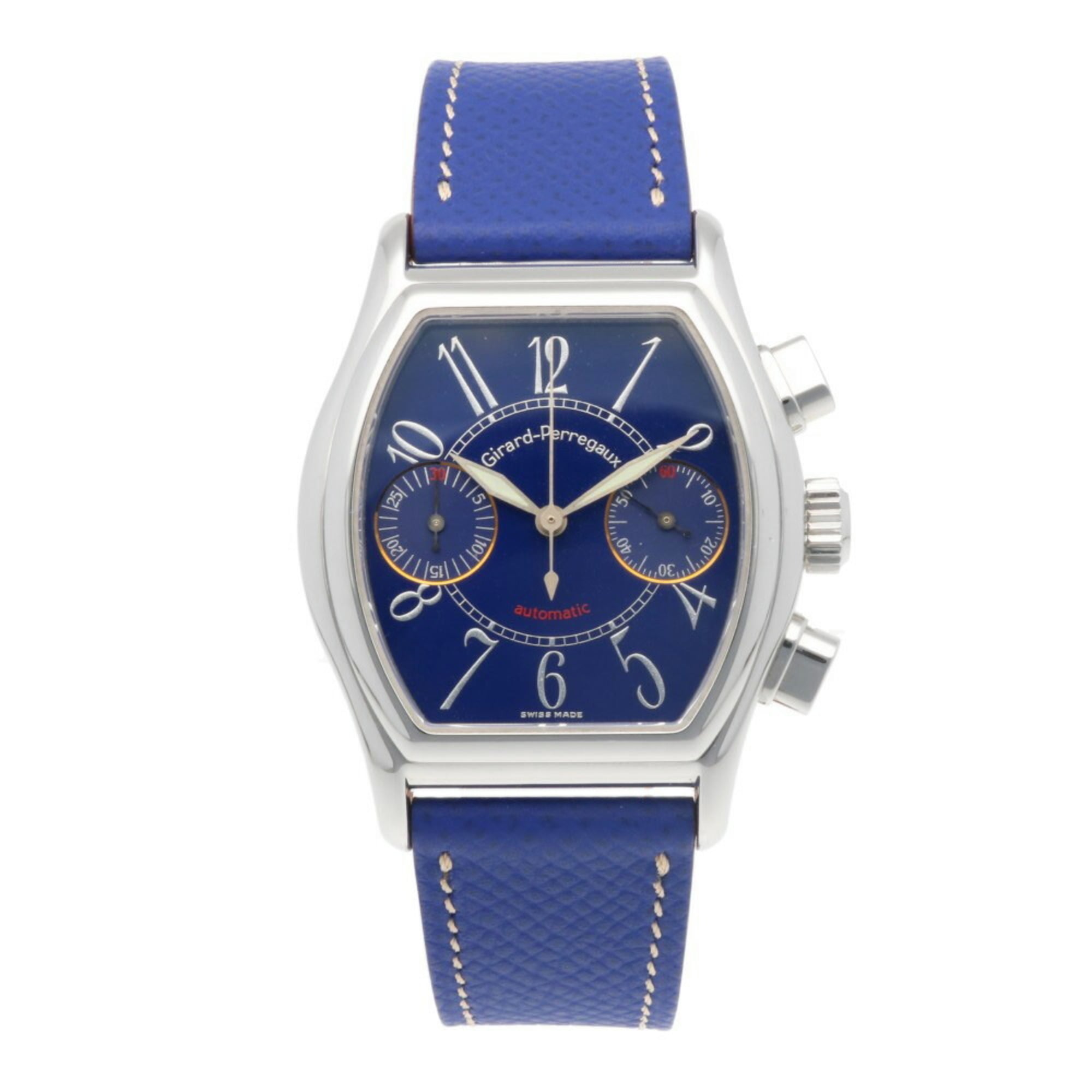 Girard-Perregaux Richeville Men's Stainless Steel Watch, 2750 Automatic, Overhauled — Very Good