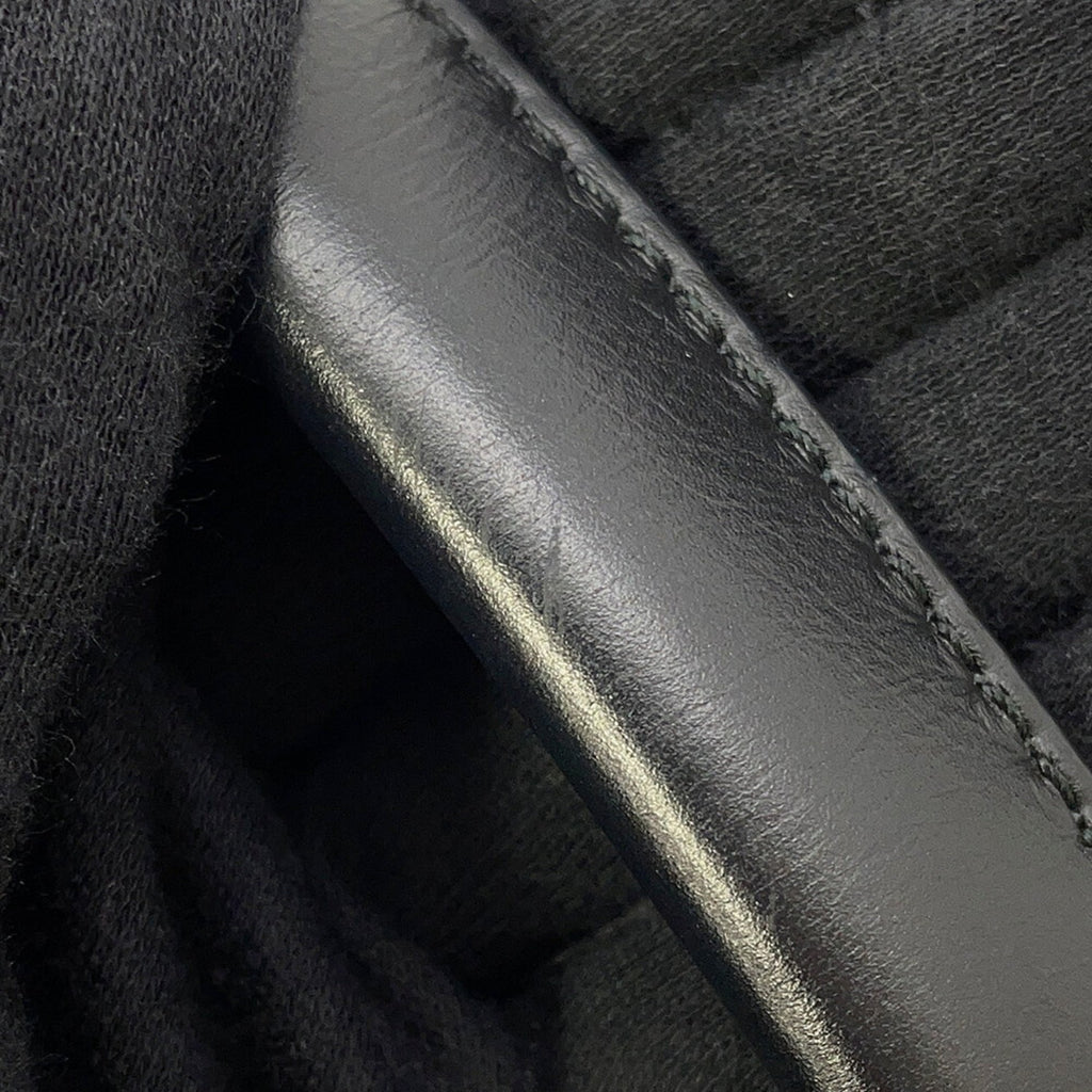 Balenciaga Navy Cabas Small Tote Bag 339933 (Black and White)