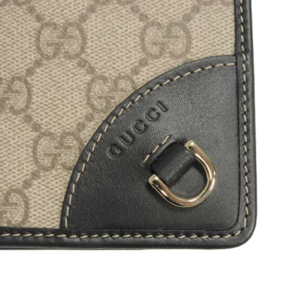 Gucci GUCCI Shoulder Bag GG Emblem Super Calf Black Web 2WAY Supreme Beige 820688 FAD6L 9741 Men's Women's — Like New