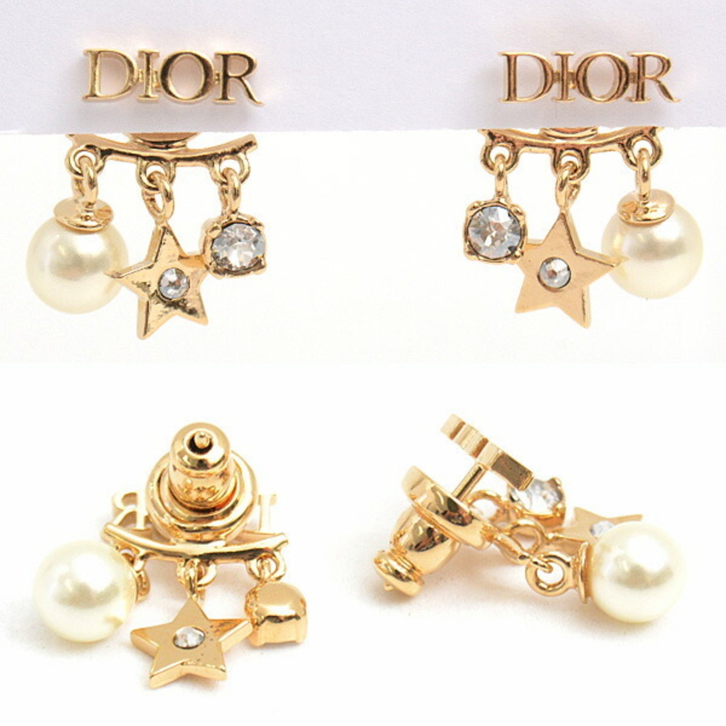 Christian Dior Earrings for Women Revolution GP x Resin Pearl E1169DVORS_D301