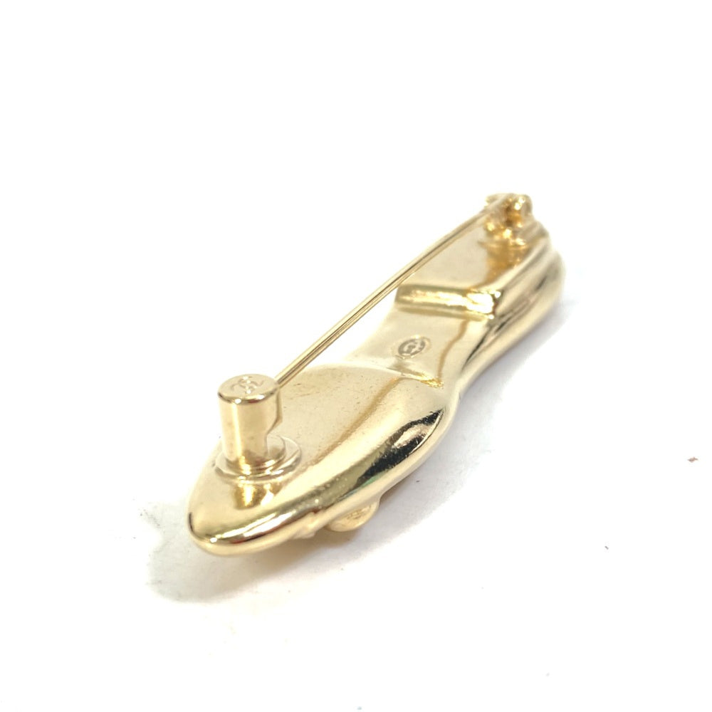 Chanel pumps motif B23A accessories Brooch Gold — Like New