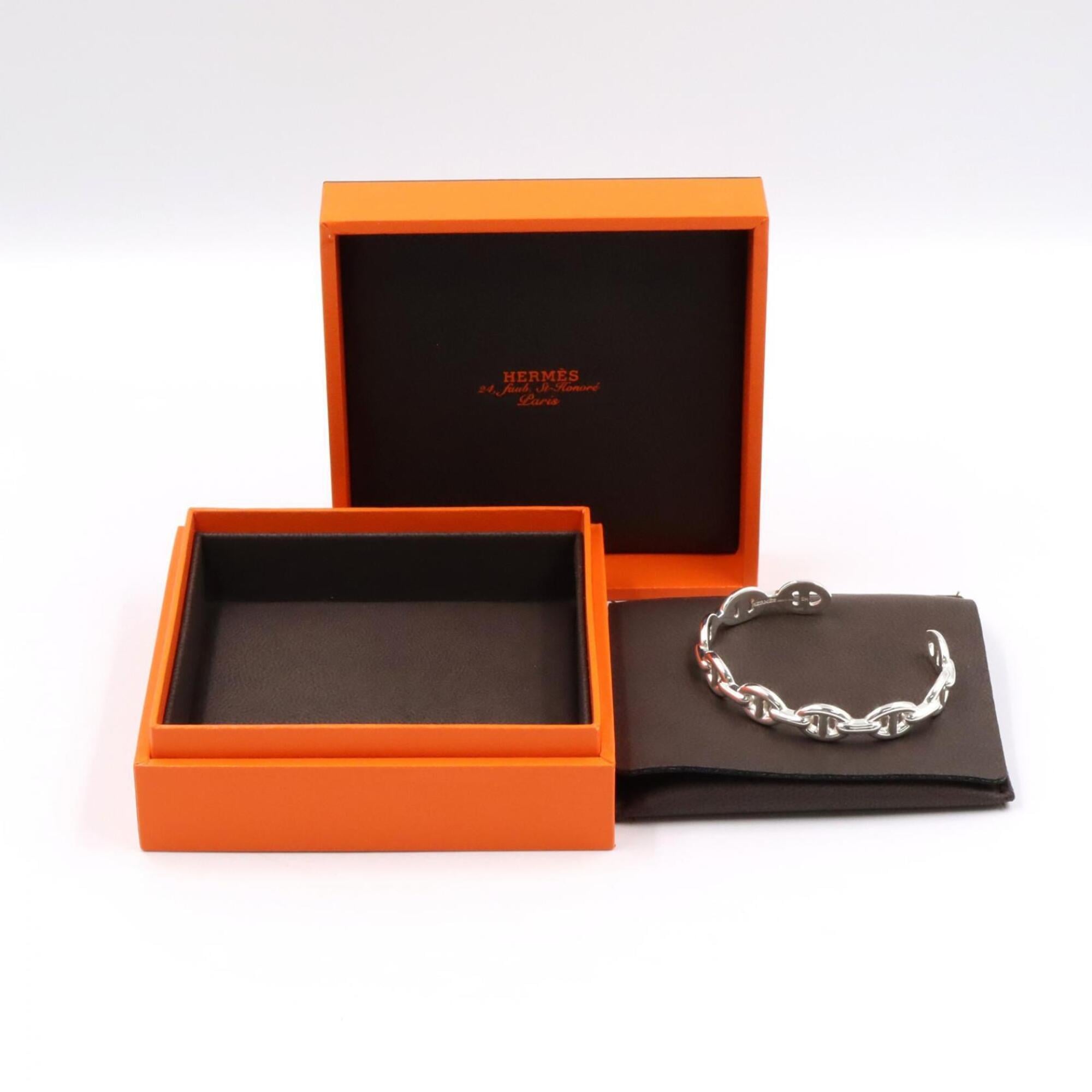 Hermes Chaine d'Ancre Enchainée Bracelet, Sterling Silver 925, Women's Tone — Like New