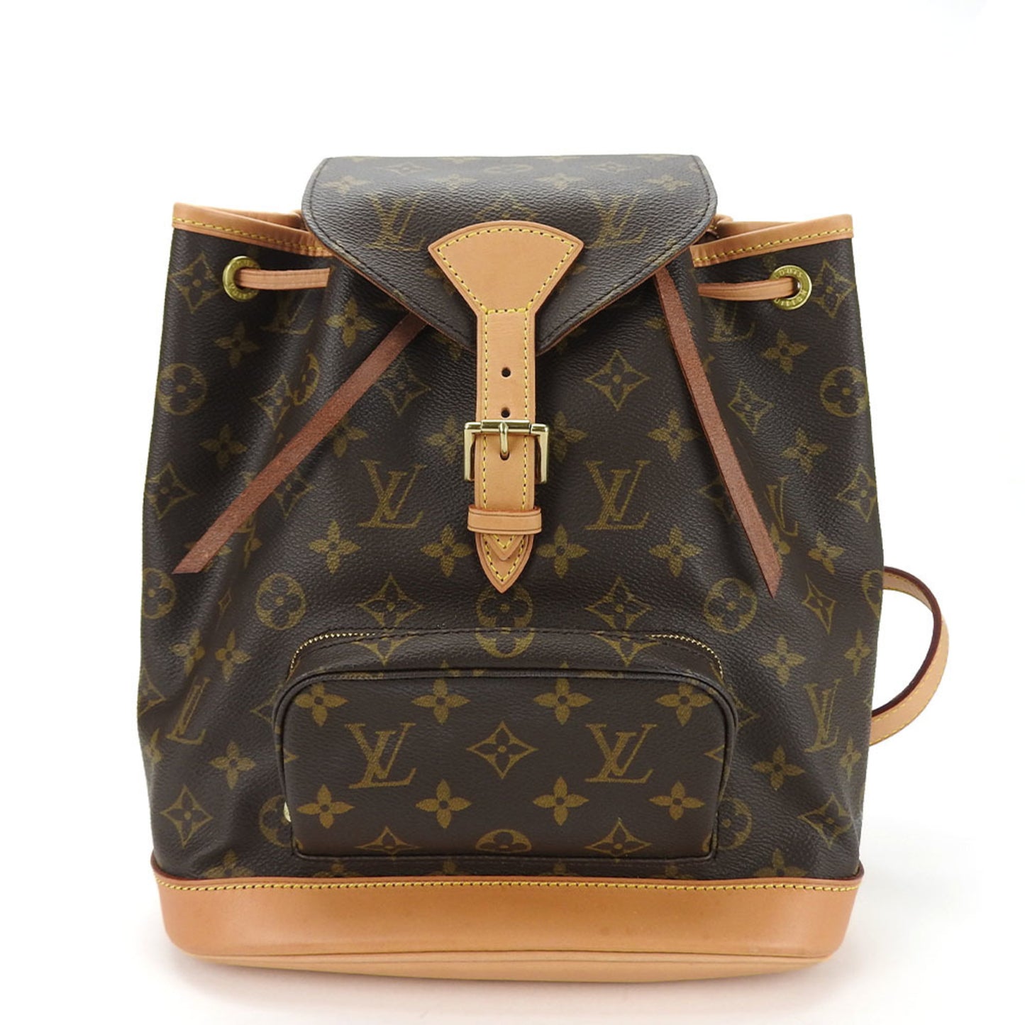 Louis Vuitton Bag Pack Rucksack Montsouris MM M51136 Monogram Leather Women's LV LOUIS VUITTON Back bag