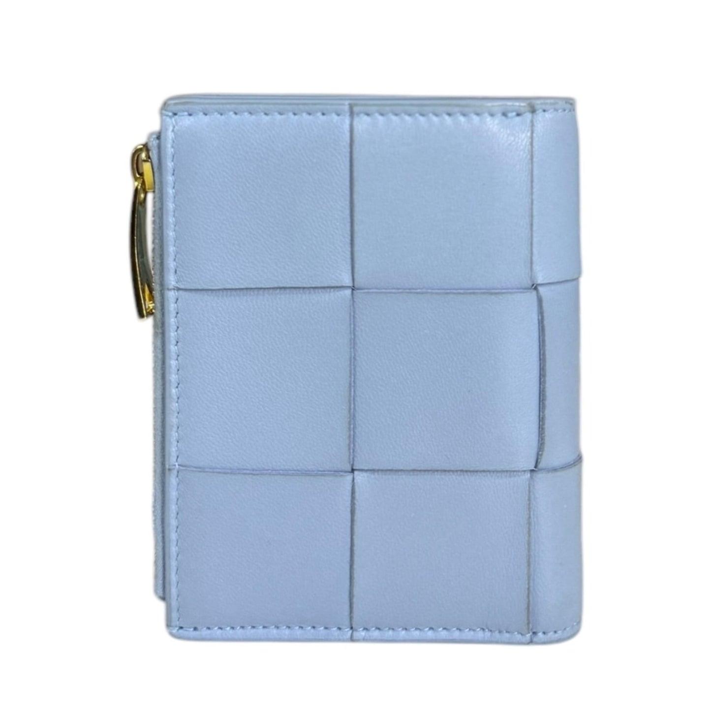 Bottega Veneta Small Cassette Maxi Intrecciato Bifold Wallet, Leather, 742698 VCQC4 3902, Women's