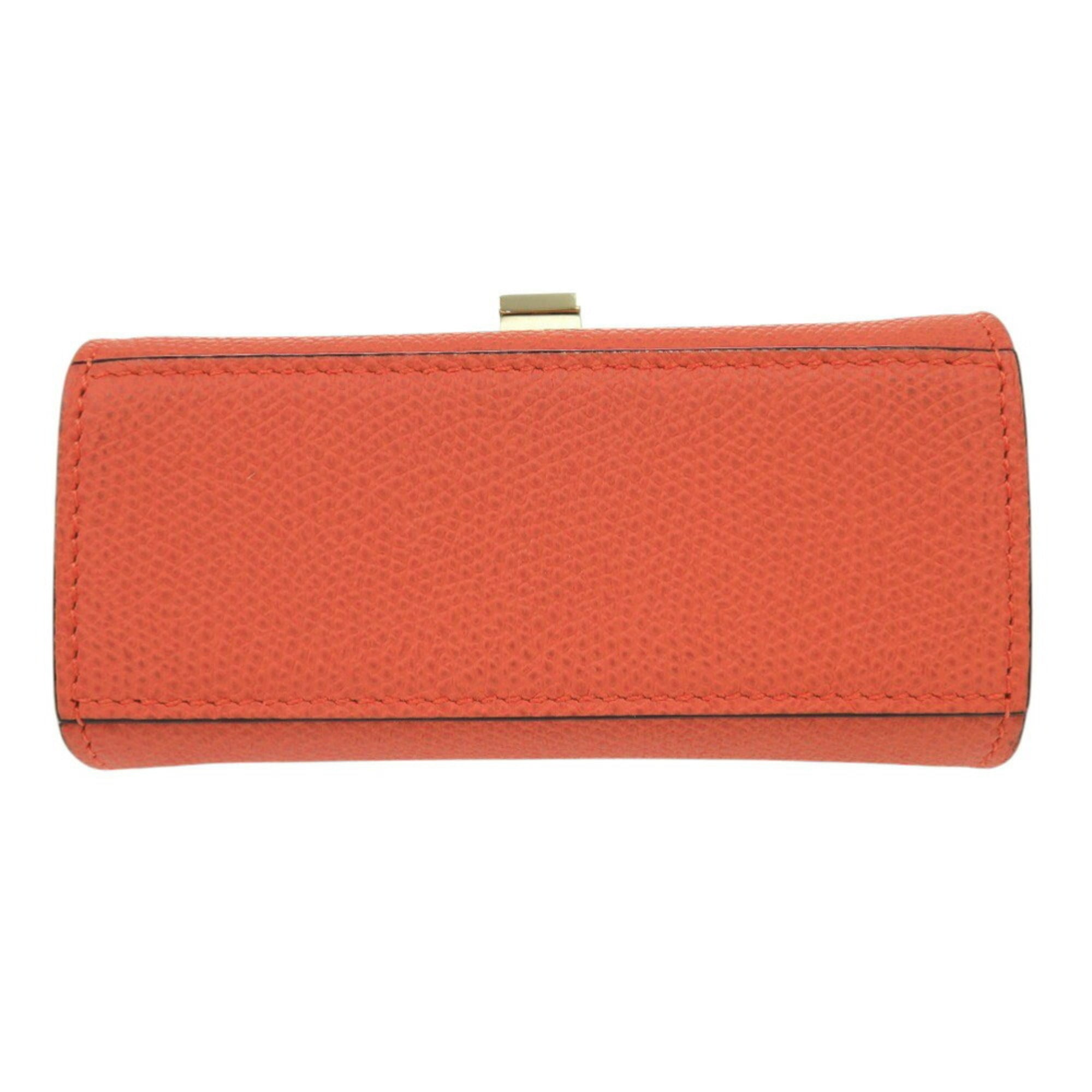 Like new Valextra Iside Belt in calf leather, orange, 3-way handbag, belt bag, shoulder 0285Valextra — Like New
