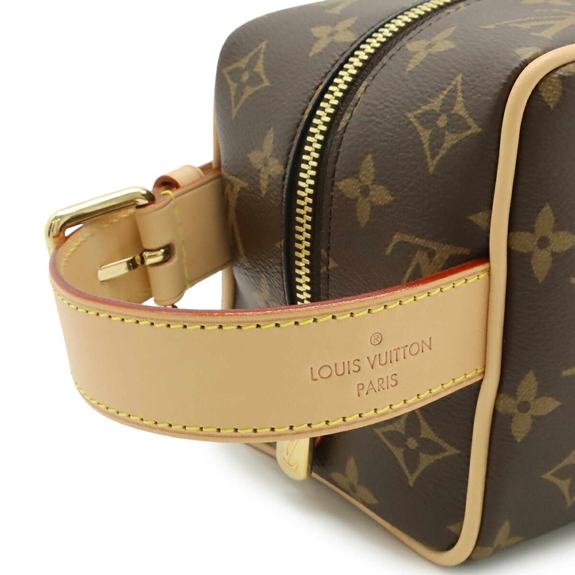 LOUIS VUITTON Louis Vuitton Monogram Locker Dopp Kit Second Bag Clutch Handbag Pouch M83112 — New - Store Return