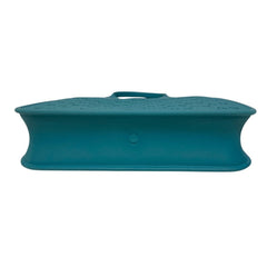 GUCCI Children's GG Supreme Rubber Tote Bag 679365 Turquoise Blue (Women's) — Like New