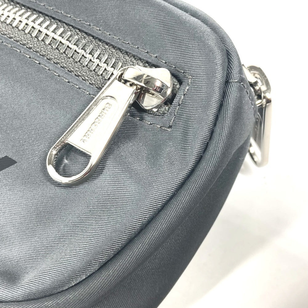 BURBERRY 8052888 Cross Belt Bag Waist Pouch Body Nylon Men's Grey — New - Store Return